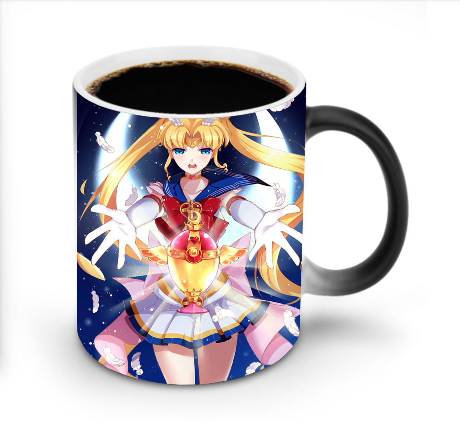 （画像用） 美少女戦士セーラームーン Sailor Moon 温度変色マグカップ