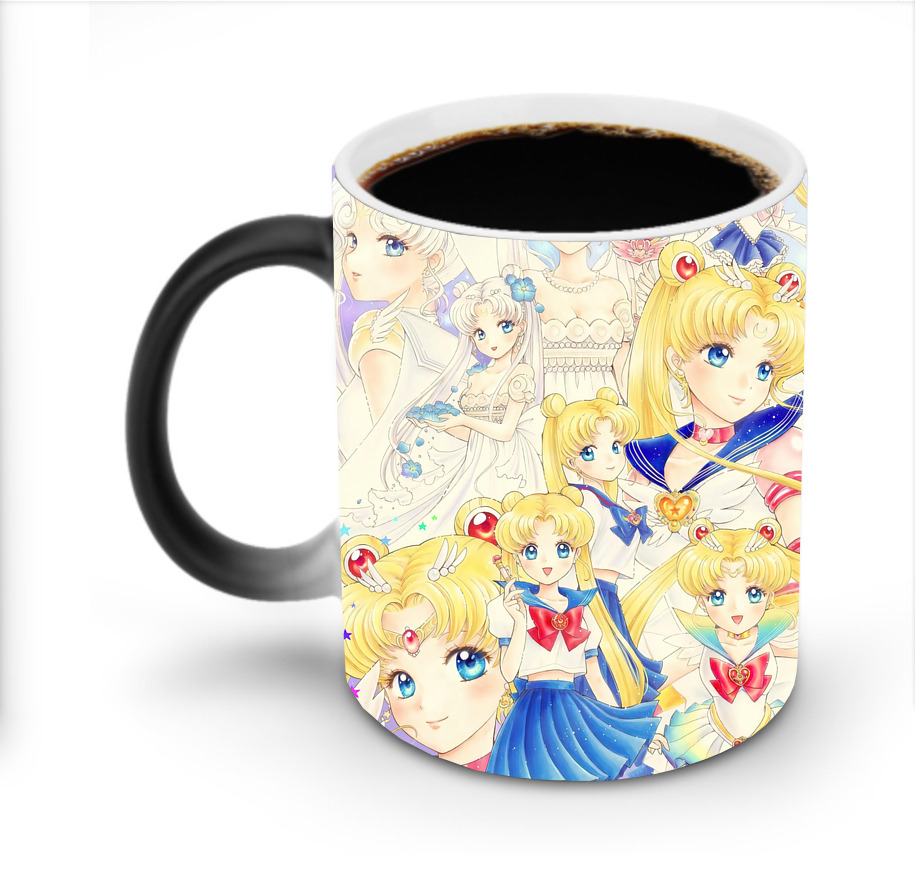 （画像用） 美少女戦士セーラームーン Sailor Moon 温度変色マグカップ