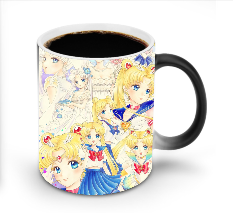 （画像用） 美少女戦士セーラームーン Sailor Moon 温度変色マグカップ