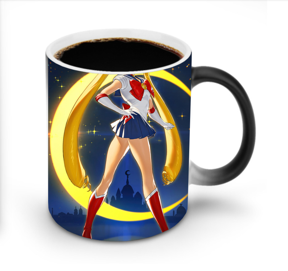 （画像用） 美少女戦士セーラームーン Sailor Moon 温度変色マグカップ