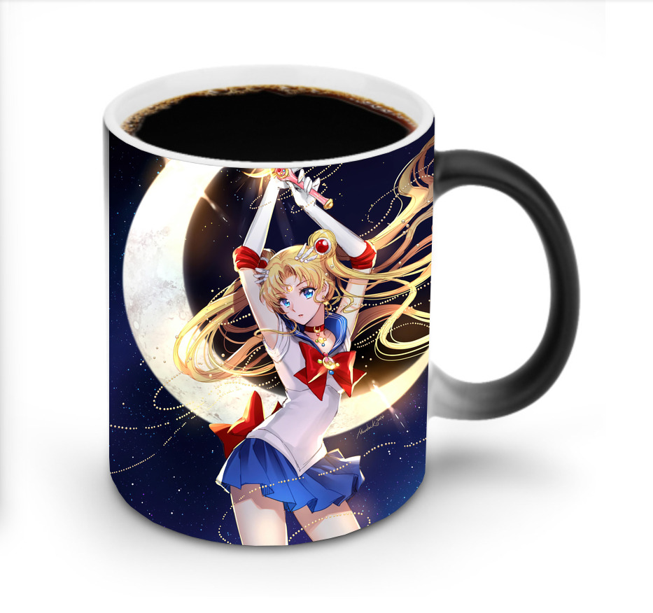 （画像用） 美少女戦士セーラームーン Sailor Moon 温度変色マグカップ