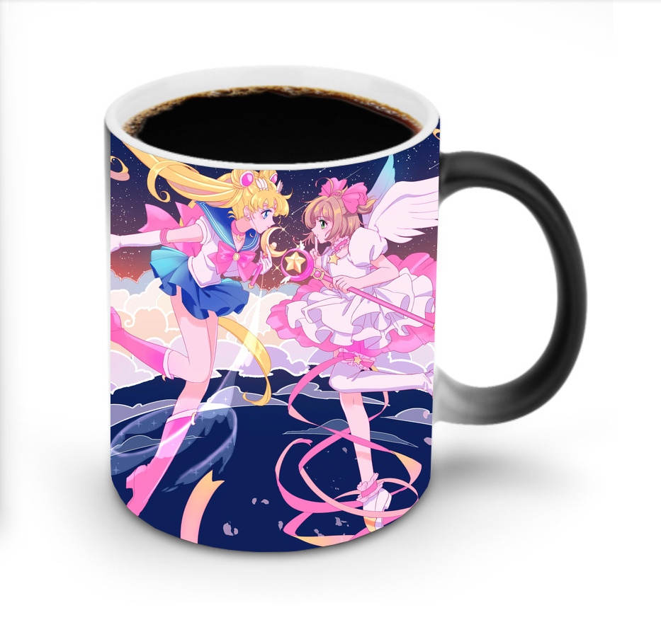 （画像用） 美少女戦士セーラームーン Sailor Moon 温度変色マグカップ