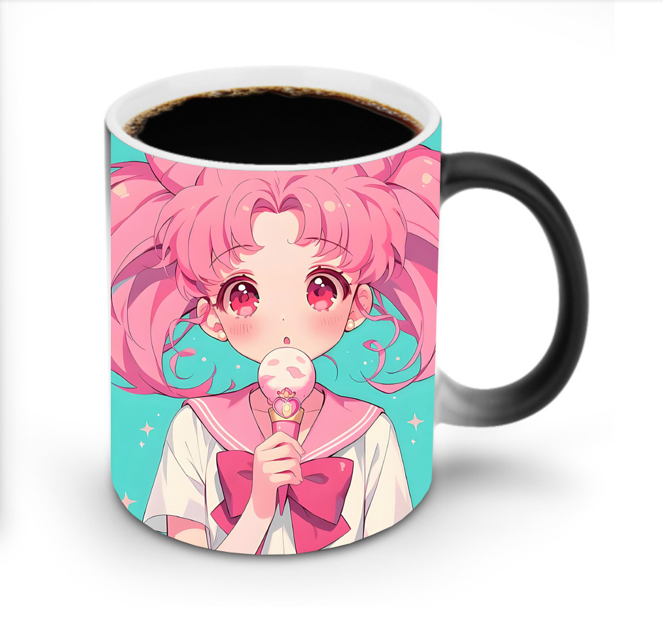 （画像用） 美少女戦士セーラームーン Sailor Moon 温度変色マグカップ