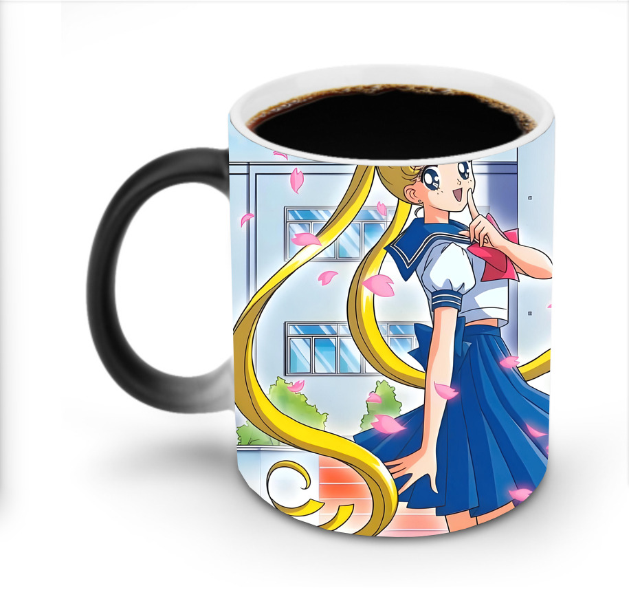 （画像用） 美少女戦士セーラームーン Sailor Moon 温度変色マグカップ