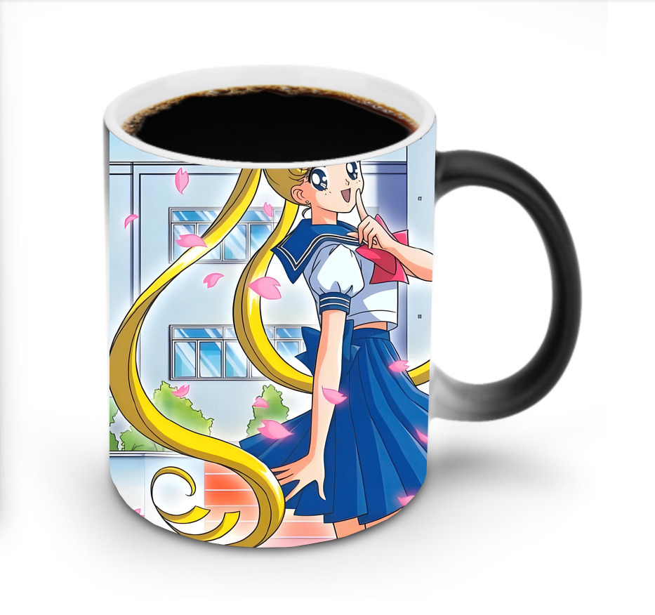 （画像用） 美少女戦士セーラームーン Sailor Moon 温度変色マグカップ