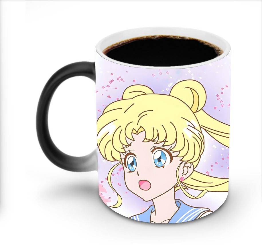 （画像用） 美少女戦士セーラームーン Sailor Moon 温度変色マグカップ