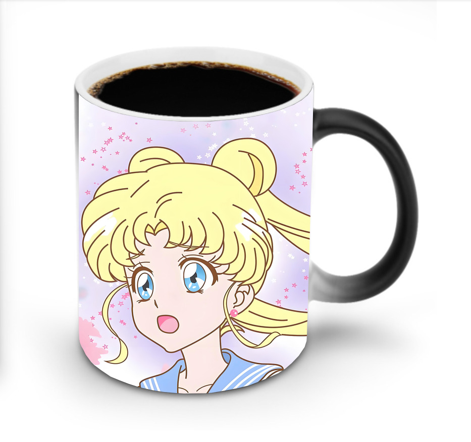 （画像用） 美少女戦士セーラームーン Sailor Moon 温度変色マグカップ