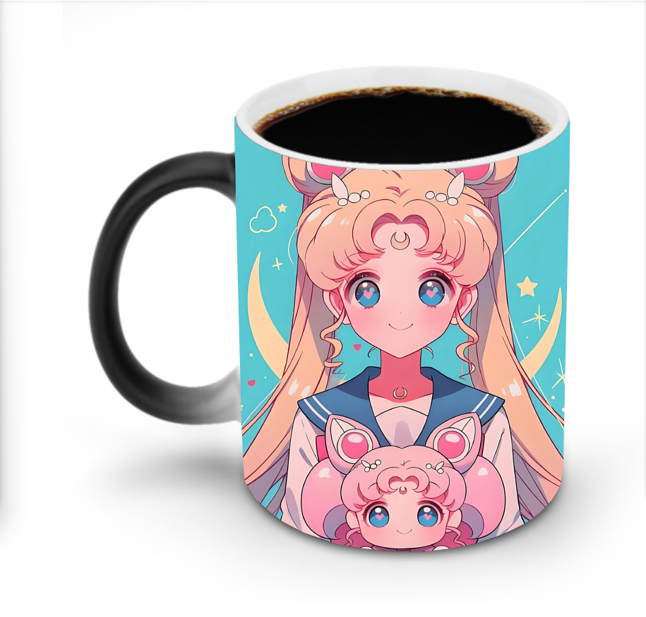 （画像用） 美少女戦士セーラームーン Sailor Moon 温度変色マグカップ