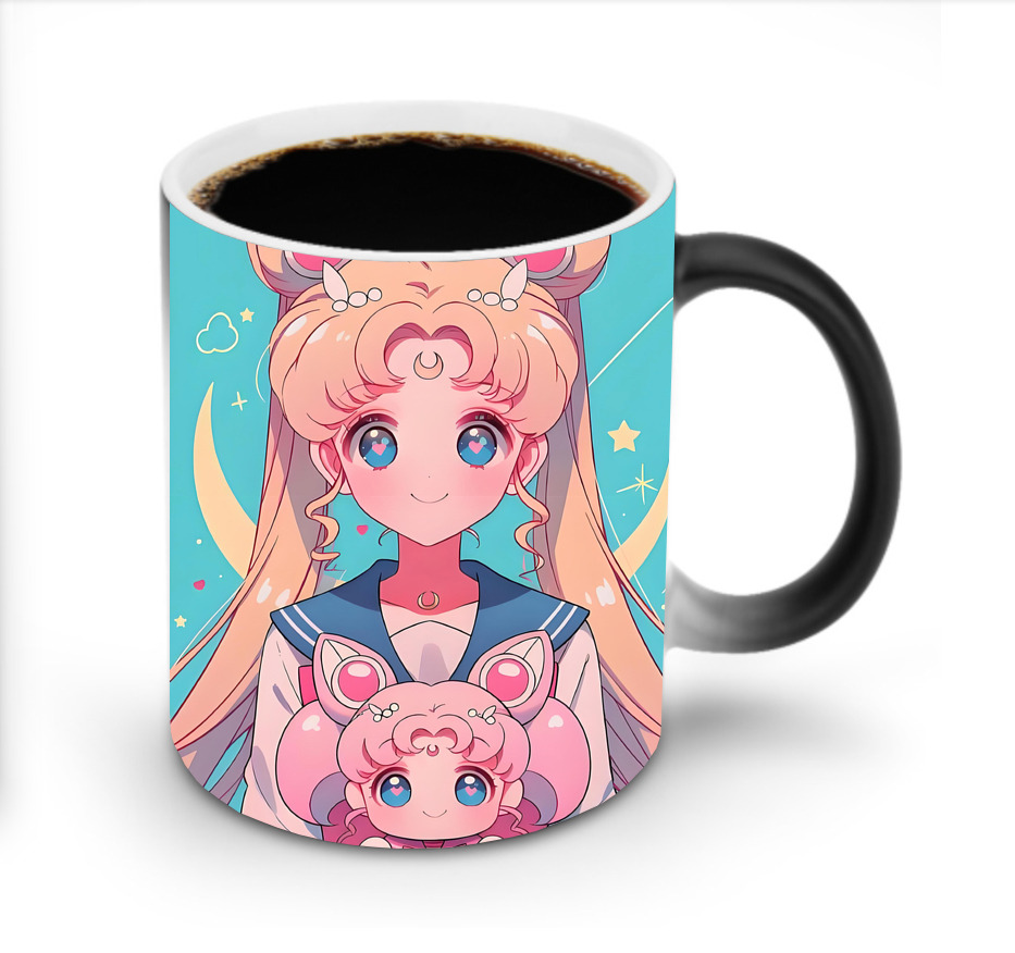 （画像用） 美少女戦士セーラームーン Sailor Moon 温度変色マグカップ