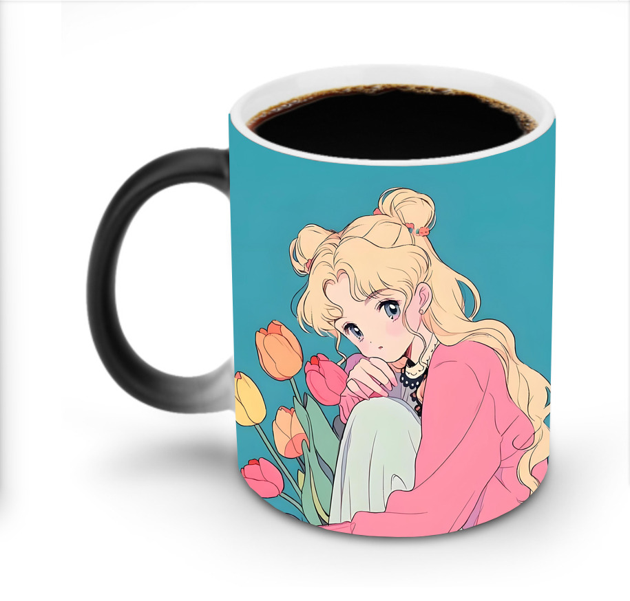 （画像用） 美少女戦士セーラームーン Sailor Moon 温度変色マグカップ