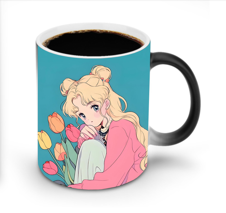 （画像用） 美少女戦士セーラームーン Sailor Moon 温度変色マグカップ