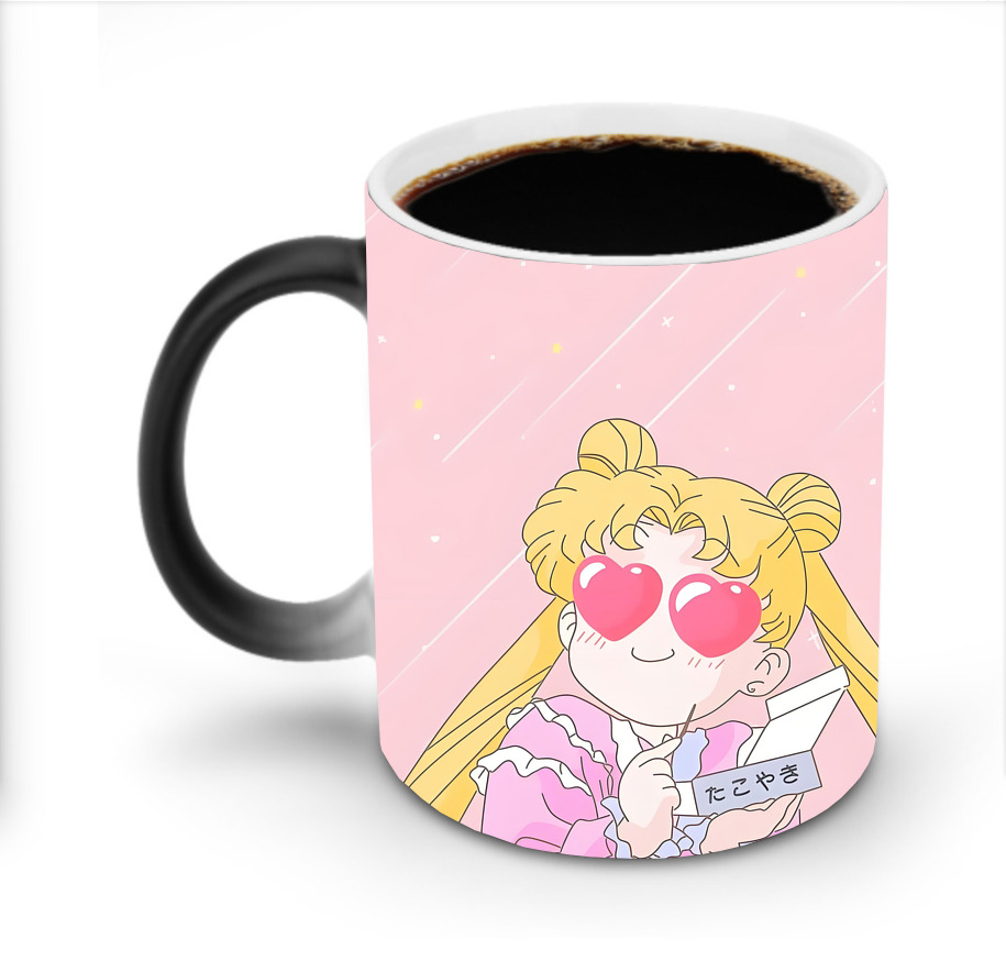 （画像用） 美少女戦士セーラームーン Sailor Moon 温度変色マグカップ