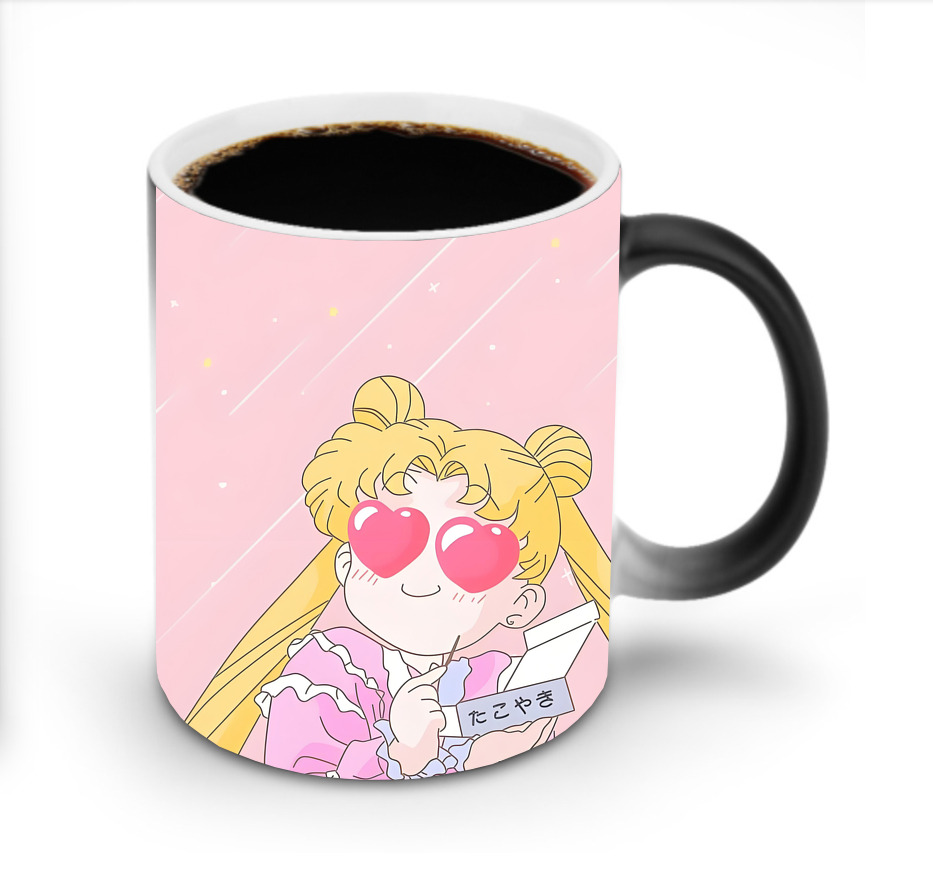 （画像用） 美少女戦士セーラームーン Sailor Moon 温度変色マグカップ