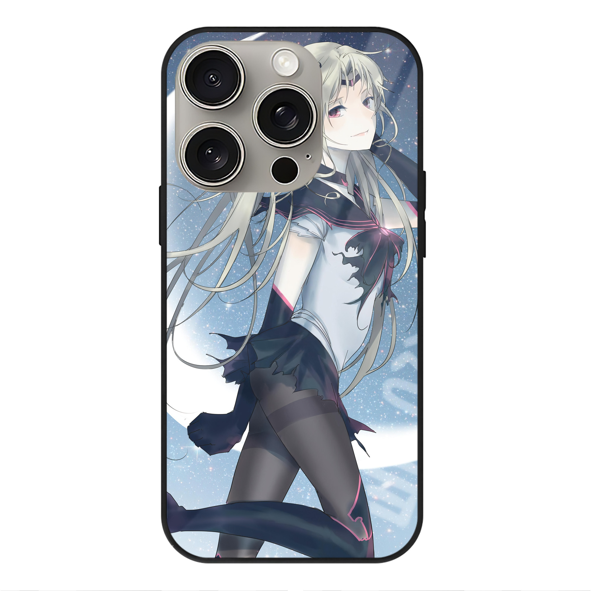（画像用） 美少女戦士セーラームーン Sailor Moon 【iPhone15Pro対応】スマホケース 耐衝撃＆黄変防止 背面ガラス