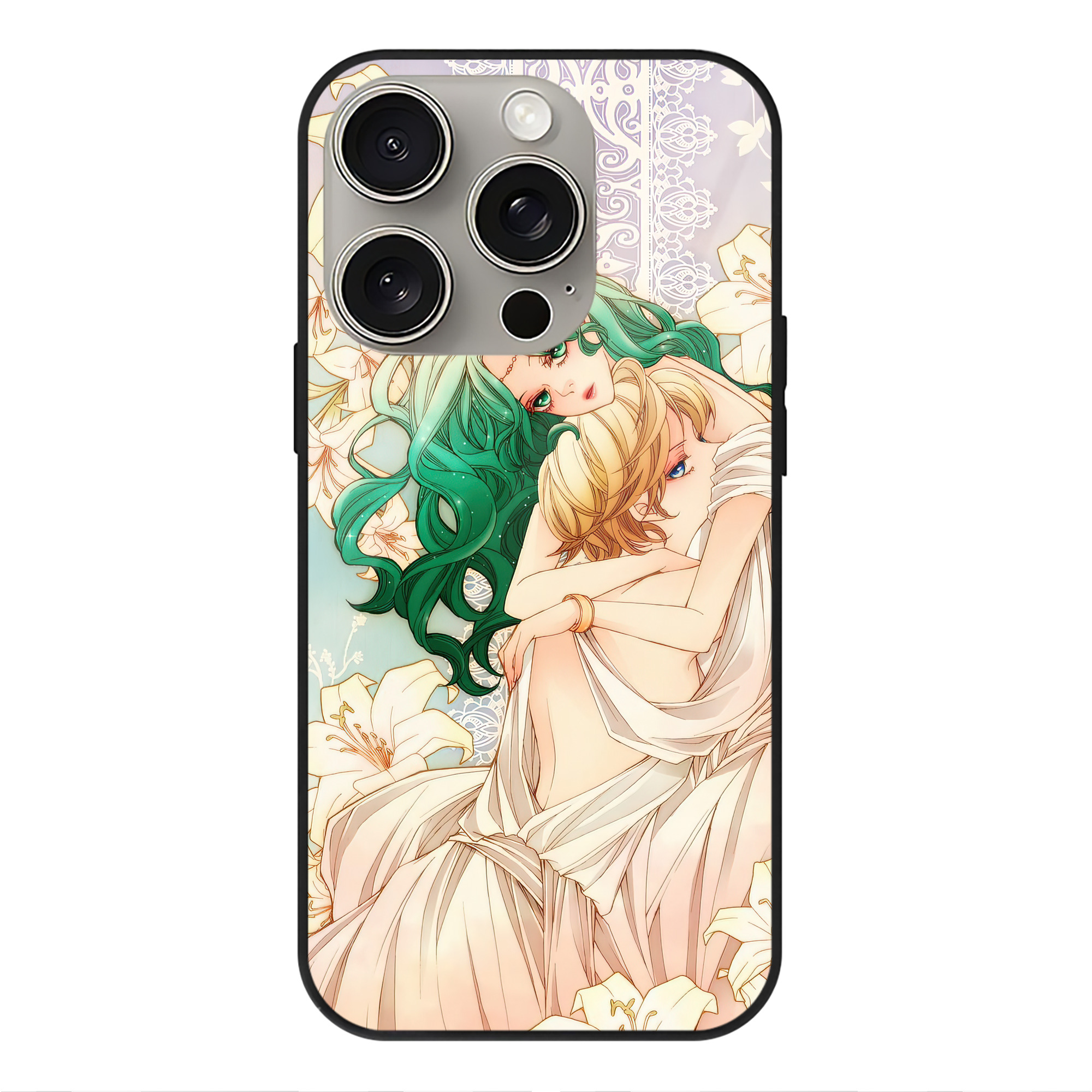 （画像用） 美少女戦士セーラームーン Sailor Moon 【iPhone15Pro対応】スマホケース 耐衝撃＆黄変防止 背面ガラス