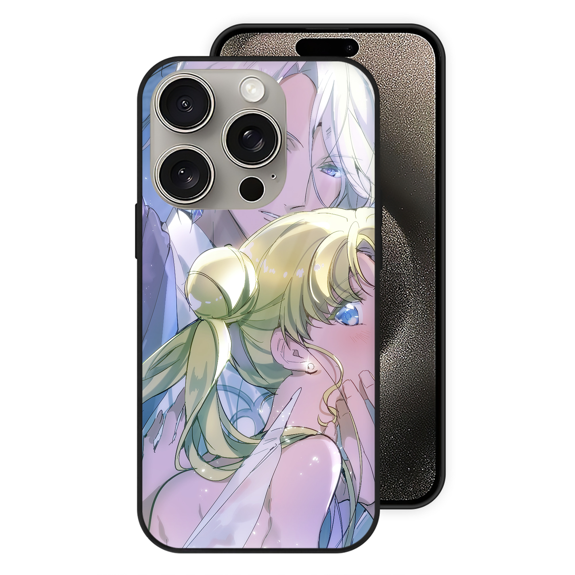 （画像用） 美少女戦士セーラームーン Sailor Moon 【iPhone15Pro対応】スマホケース 耐衝撃＆黄変防止 背面ガラス