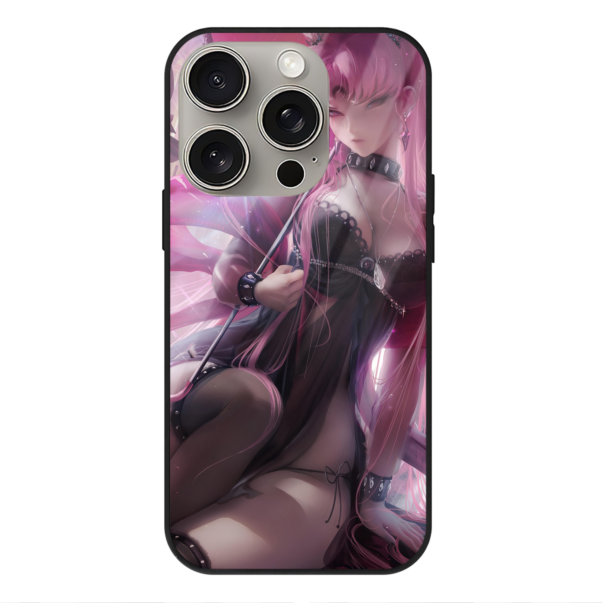 （画像用） 美少女戦士セーラームーン Sailor Moon 【iPhone15Pro対応】スマホケース 耐衝撃＆黄変防止 背面ガラス
