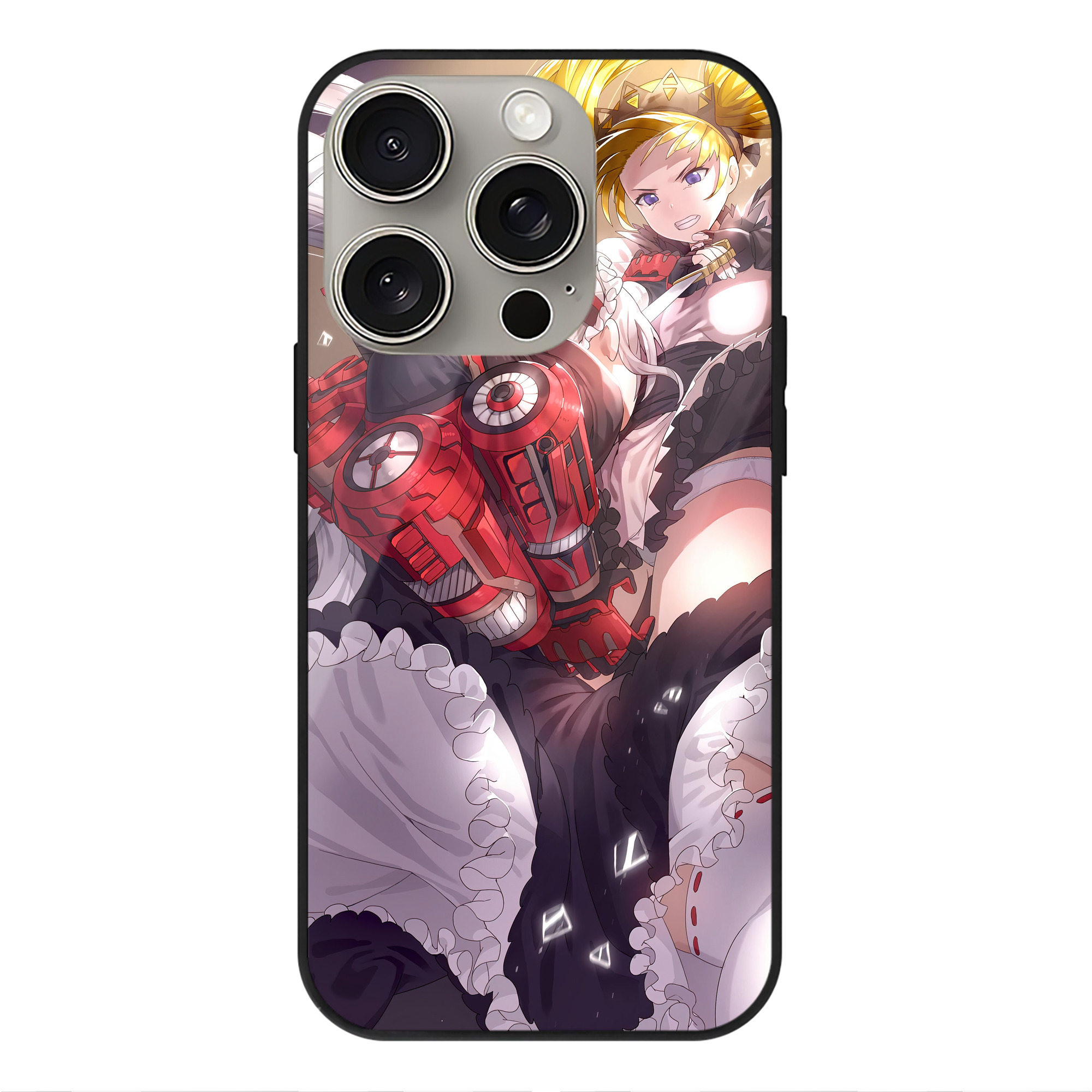 （画像用） 美少女戦士セーラームーン Sailor Moon 【iPhone15Pro対応】スマホケース 耐衝撃＆黄変防止 背面ガラス
