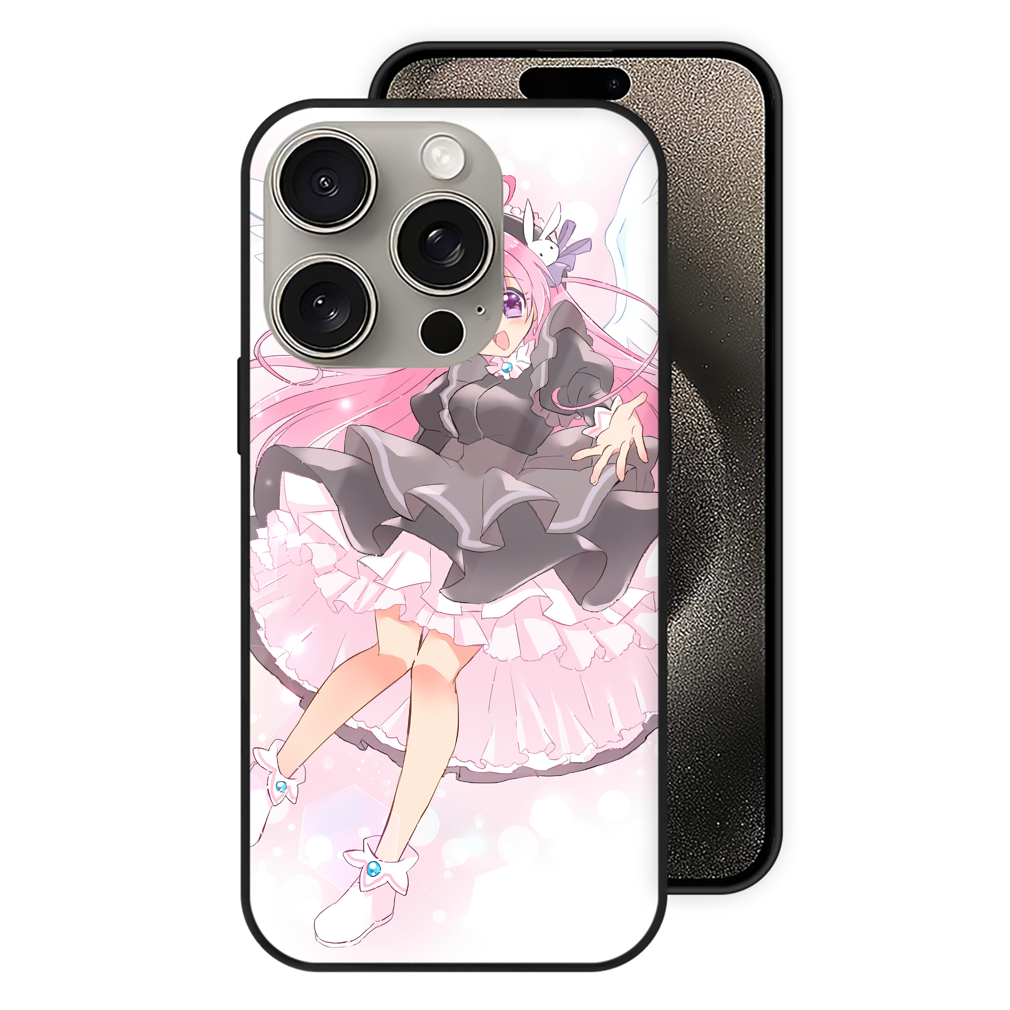 （画像用） 美少女戦士セーラームーン Sailor Moon 【iPhone15Pro対応】スマホケース 耐衝撃＆黄変防止 背面ガラス