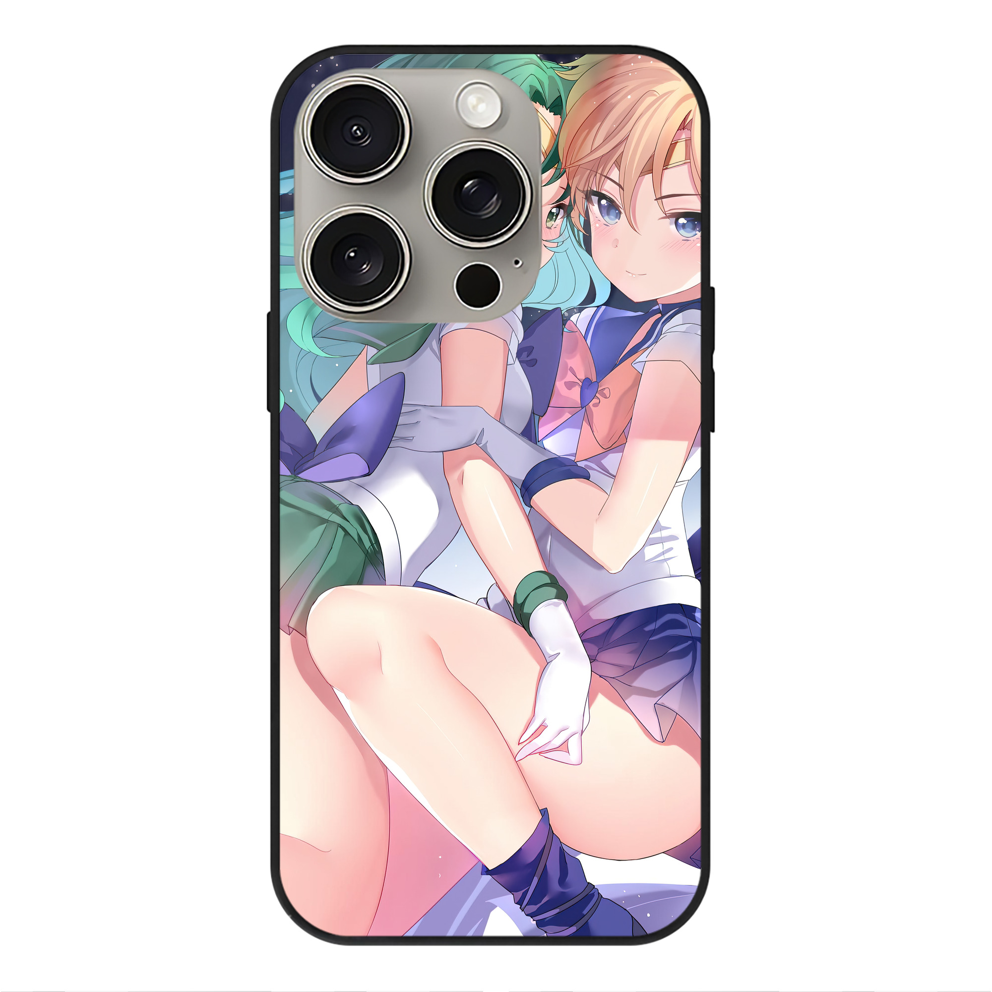 （画像用） 美少女戦士セーラームーン Sailor Moon 【iPhone15Pro対応】スマホケース 耐衝撃＆黄変防止 背面ガラス