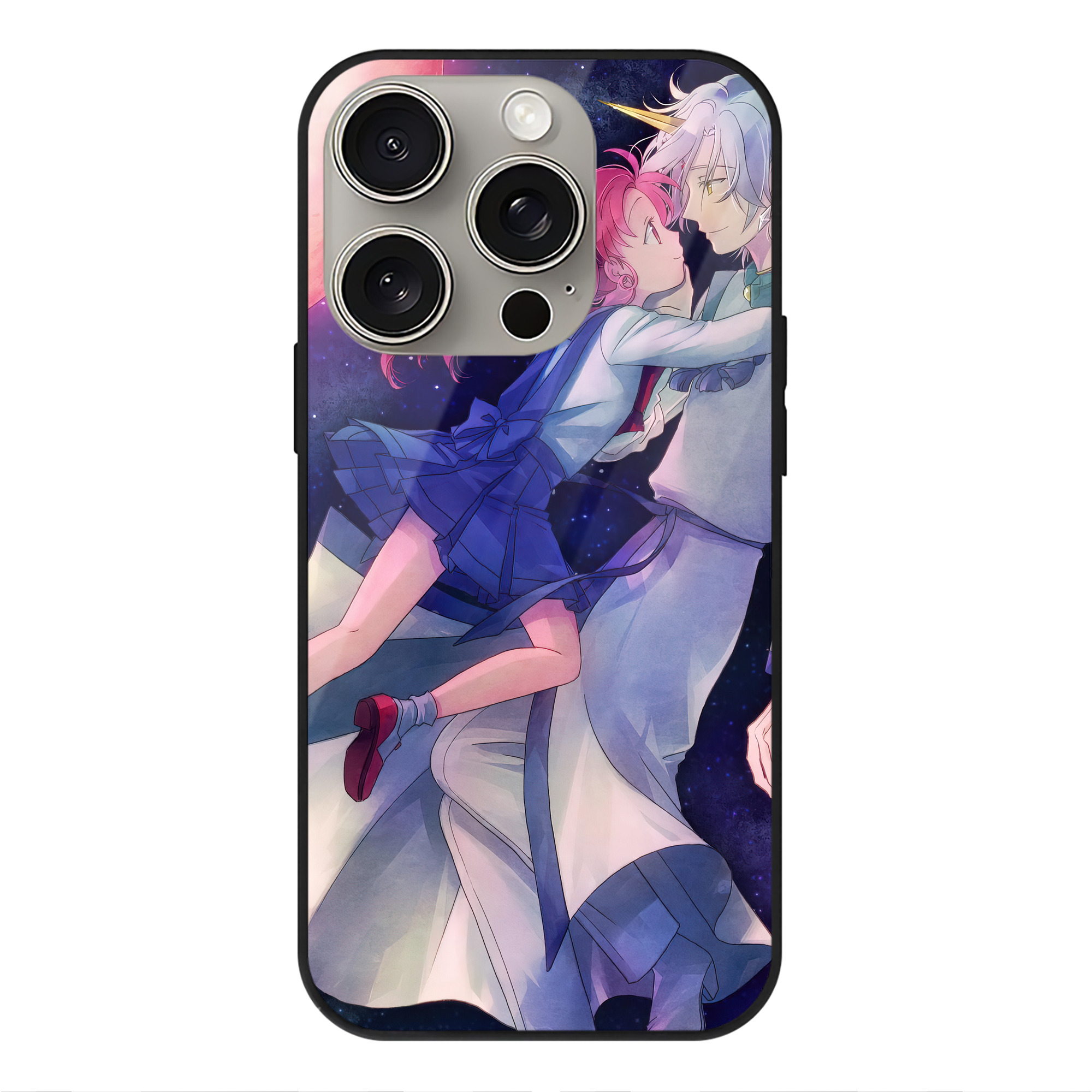 （画像用） 美少女戦士セーラームーン Sailor Moon 【iPhone15Pro対応】スマホケース 耐衝撃＆黄変防止 背面ガラス