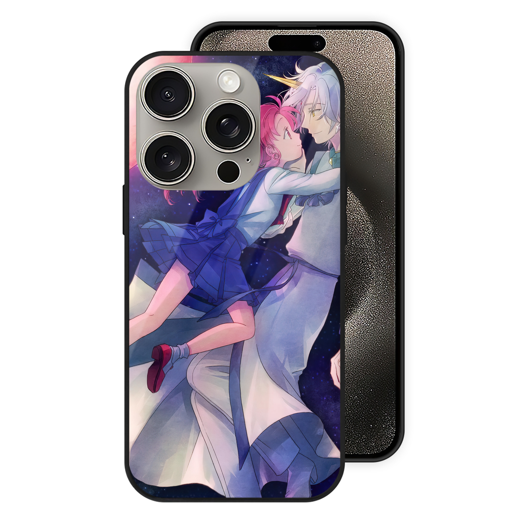 （画像用） 美少女戦士セーラームーン Sailor Moon 【iPhone15Pro対応】スマホケース 耐衝撃＆黄変防止 背面ガラス
