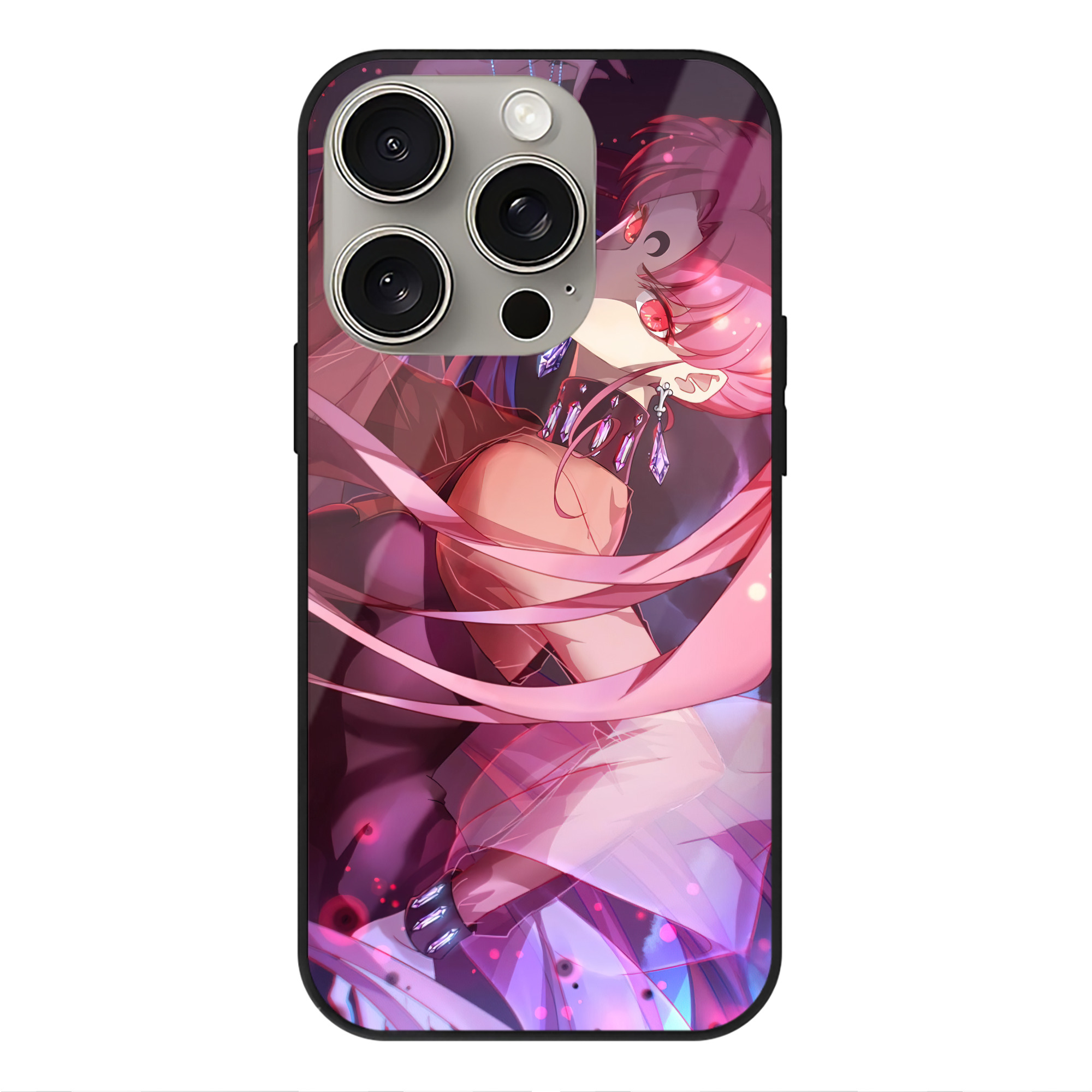 （画像用） 美少女戦士セーラームーン Sailor Moon 【iPhone15Pro対応】スマホケース 耐衝撃＆黄変防止 背面ガラス