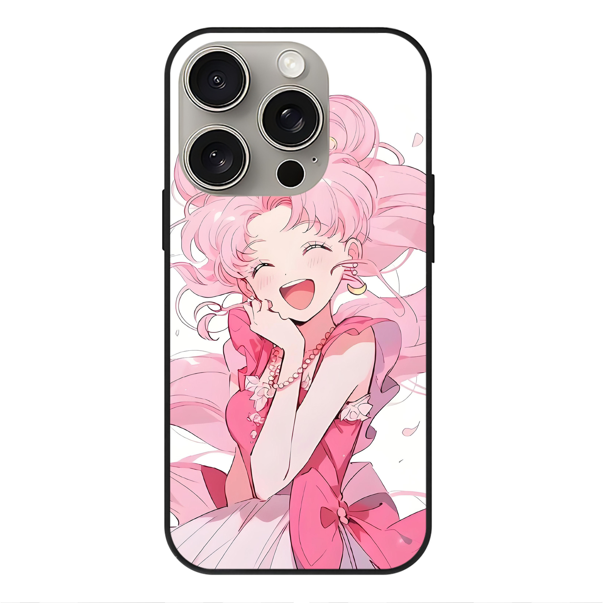 （画像用） 美少女戦士セーラームーン Sailor Moon 【iPhone15Pro対応】スマホケース 耐衝撃＆黄変防止 背面ガラス