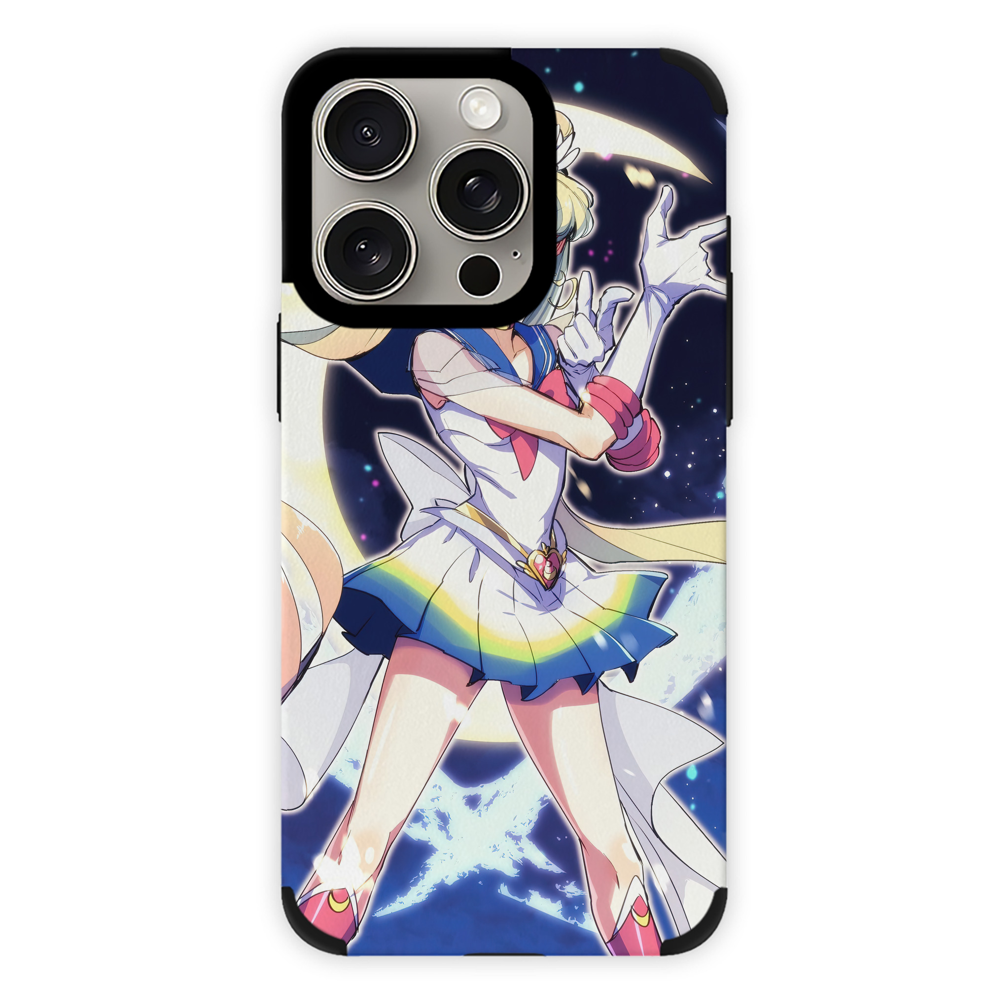 （画像用） 美少女戦士セーラームーン Sailor Moon 【iPhone15ProMax対応】 PUレザー スマホケース 耐衝撃＆黄変防止