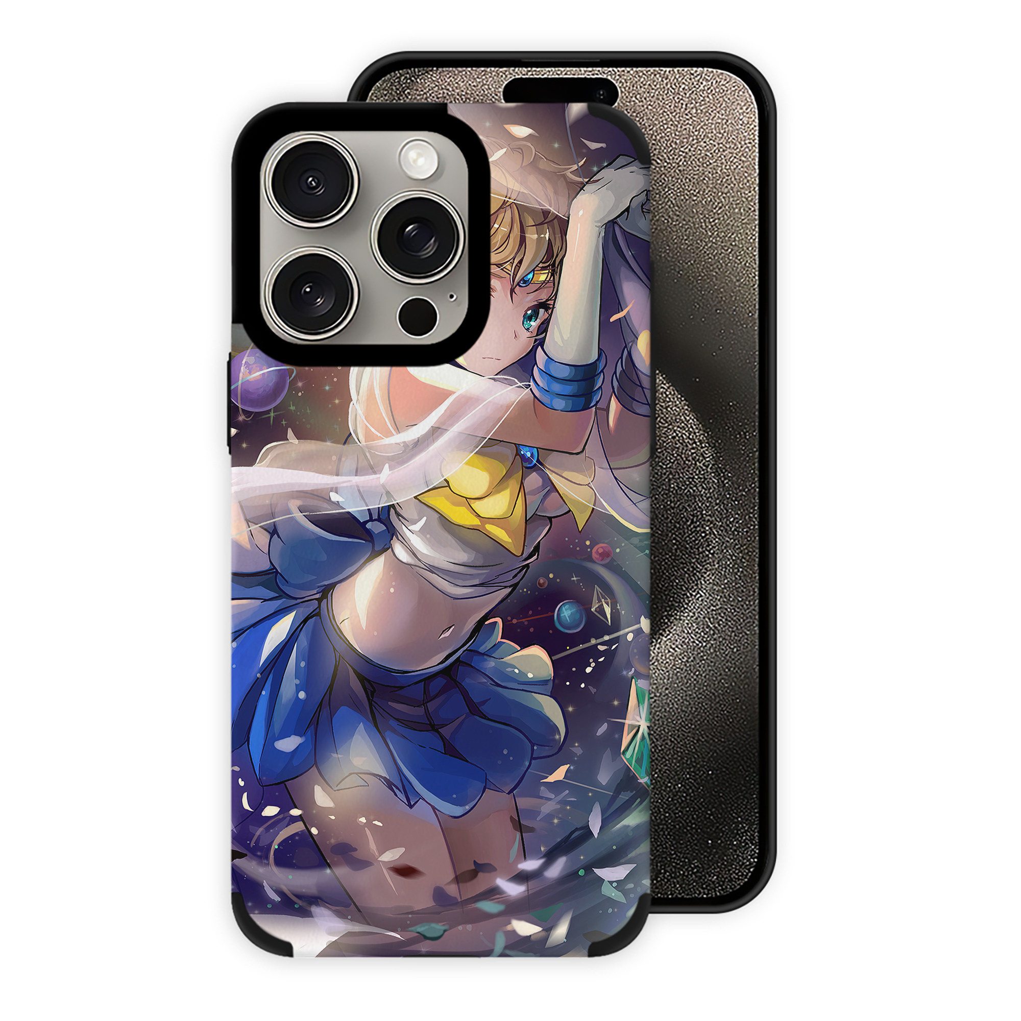 （画像用） 美少女戦士セーラームーン Sailor Moon 【iPhone15ProMax対応】 PUレザー スマホケース 耐衝撃＆黄変防止
