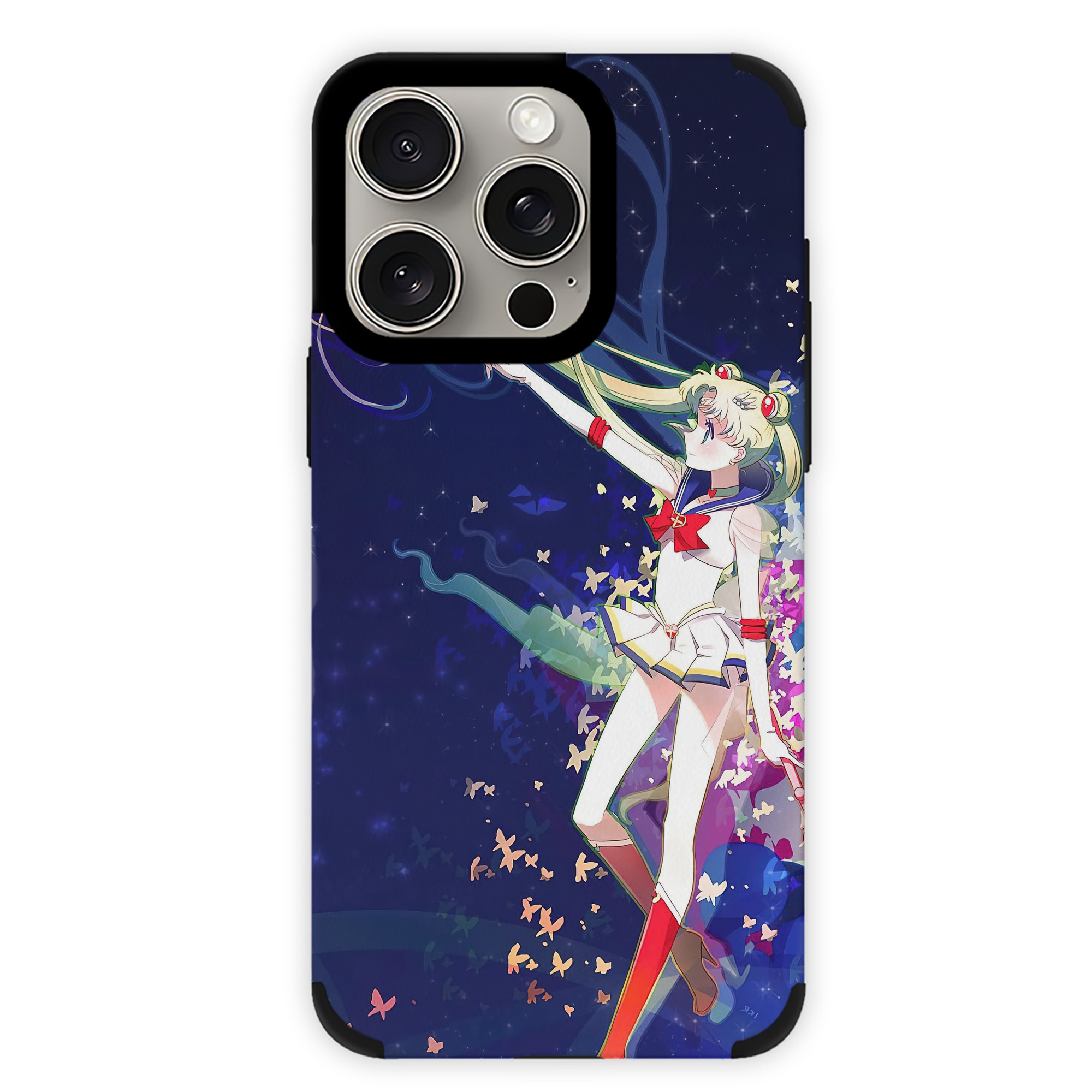 （画像用） 美少女戦士セーラームーン Sailor Moon 【iPhone15ProMax対応】 PUレザー スマホケース 耐衝撃＆黄変防止