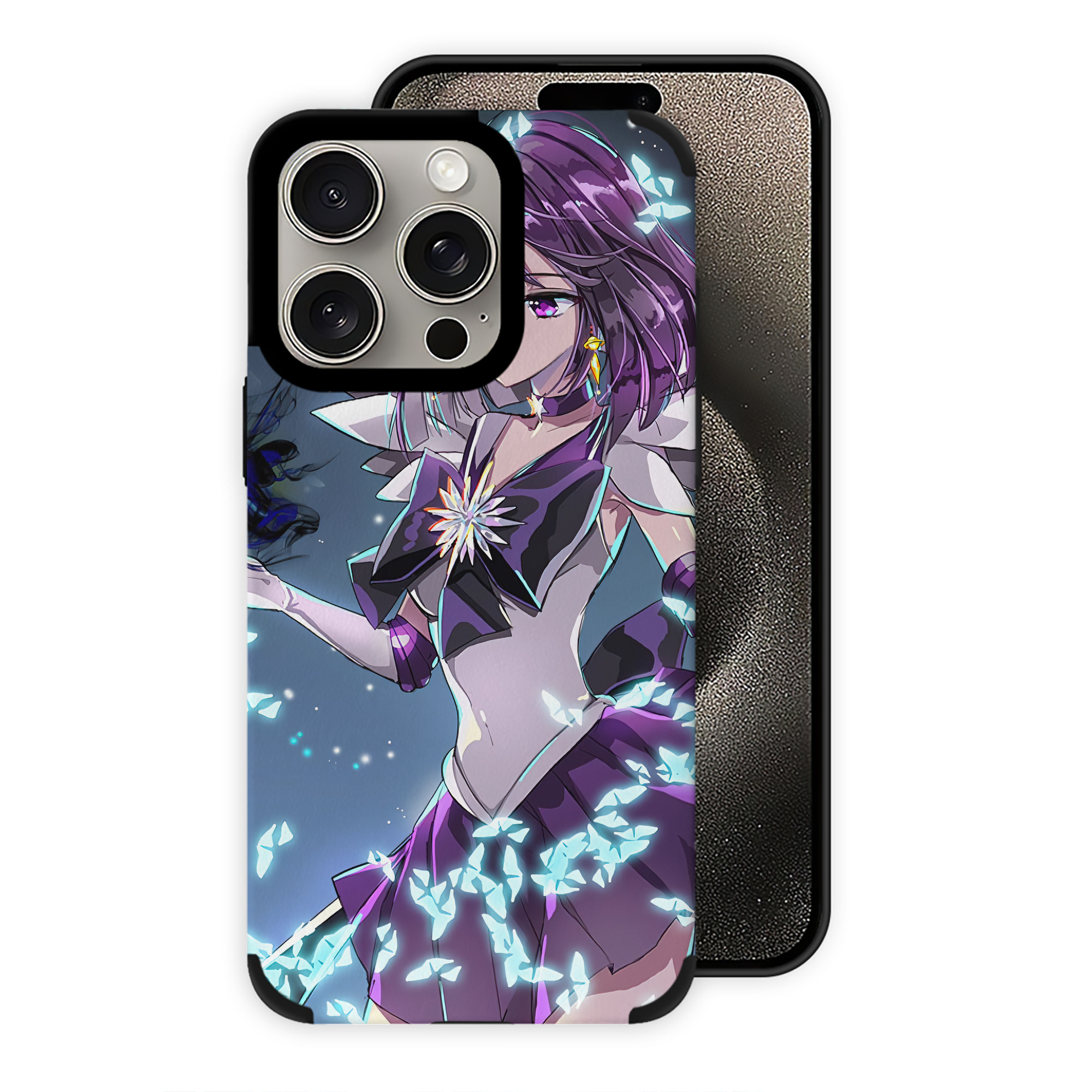 （画像用） 美少女戦士セーラームーン Sailor Moon 【iPhone15ProMax対応】 PUレザー スマホケース 耐衝撃＆黄変防止