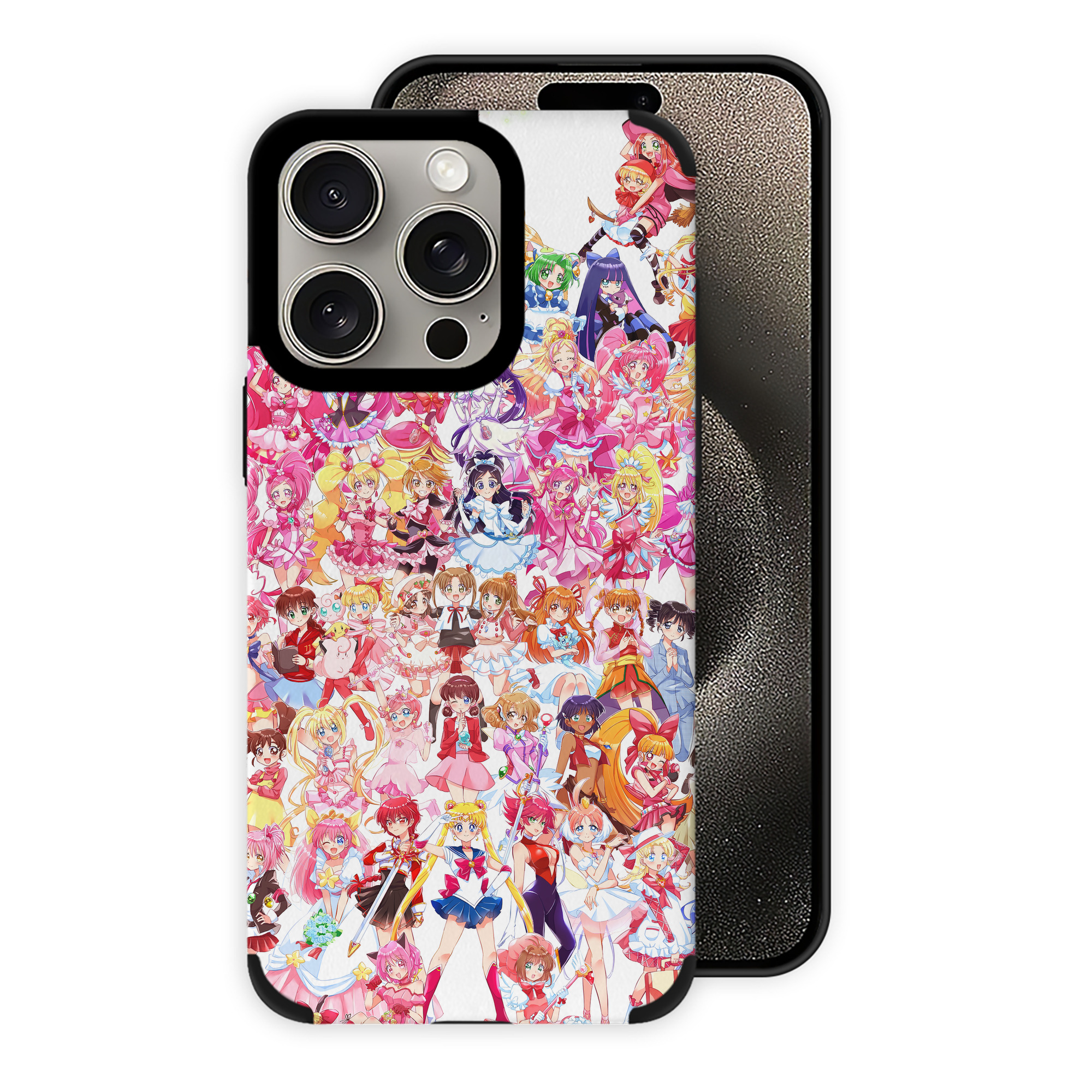 （画像用） 美少女戦士セーラームーン Sailor Moon 【iPhone15ProMax対応】 PUレザー スマホケース 耐衝撃＆黄変防止