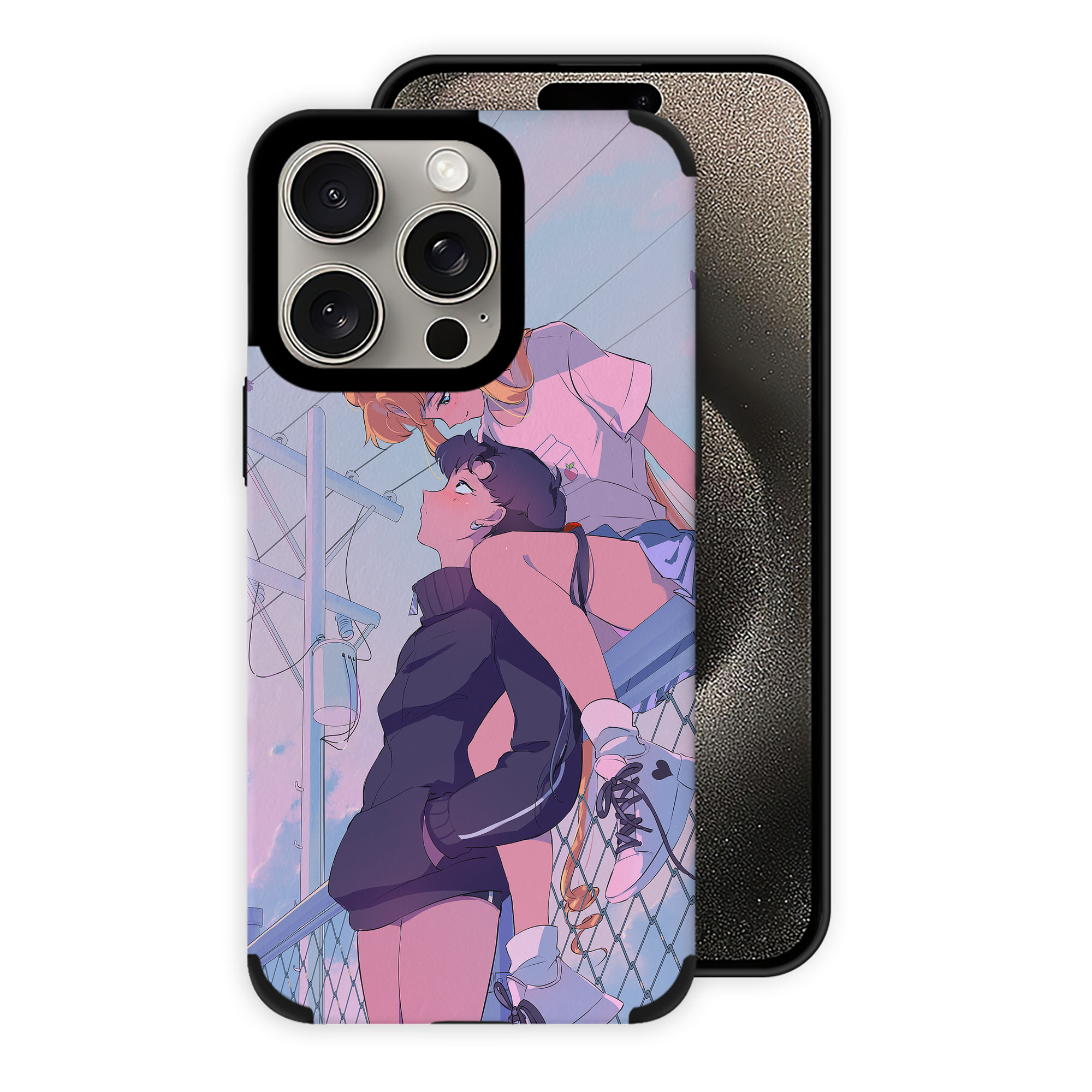 （画像用） 美少女戦士セーラームーン Sailor Moon 【iPhone15ProMax対応】 PUレザー スマホケース 耐衝撃＆黄変防止