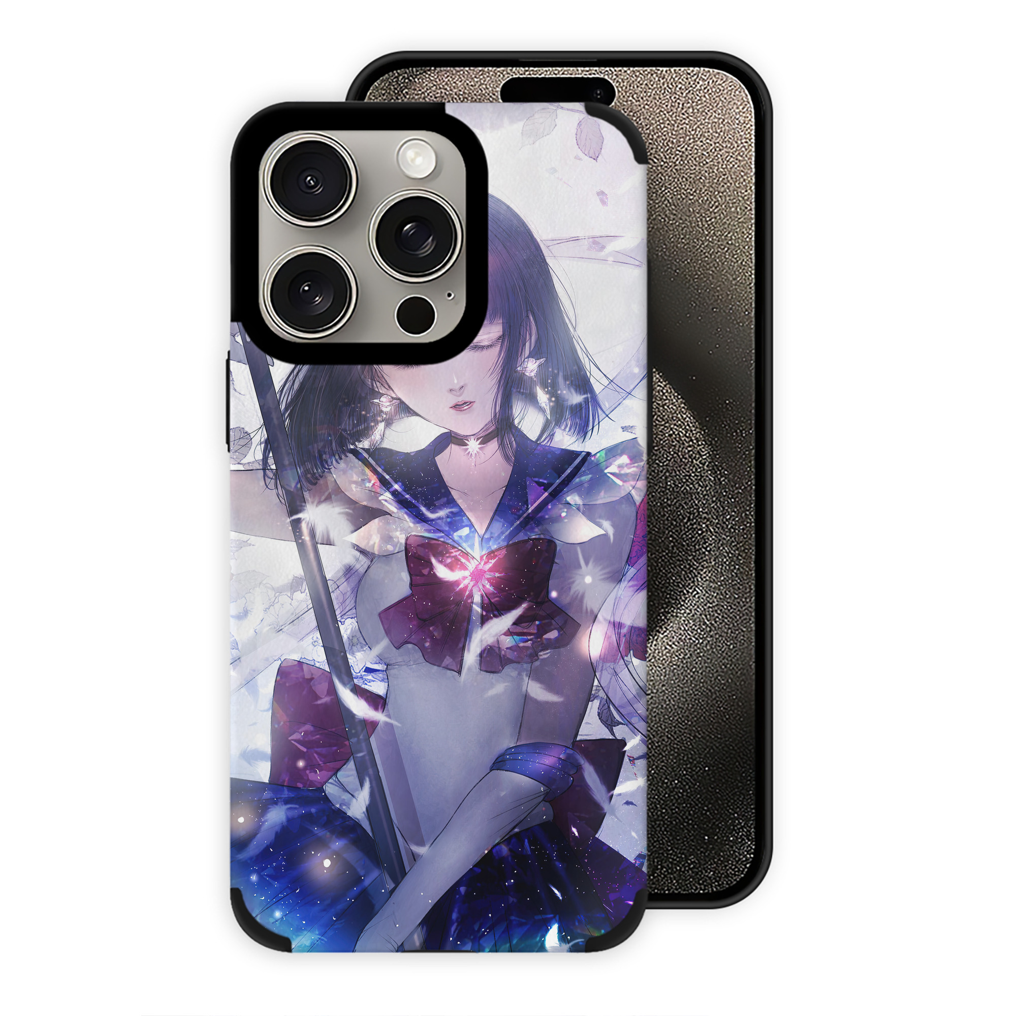 （画像用） 美少女戦士セーラームーン Sailor Moon 【iPhone15ProMax対応】 PUレザー スマホケース 耐衝撃＆黄変防止
