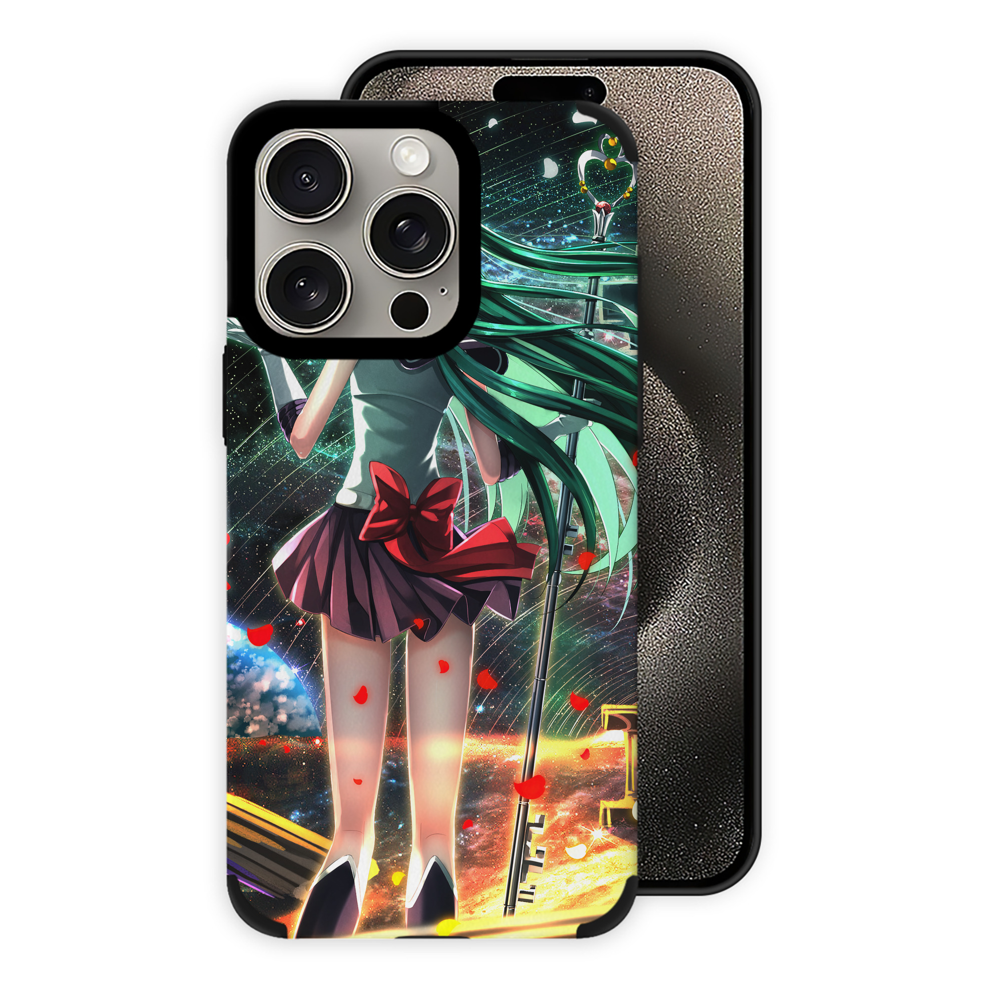 （画像用） 美少女戦士セーラームーン Sailor Moon 【iPhone15ProMax対応】 PUレザー スマホケース 耐衝撃＆黄変防止
