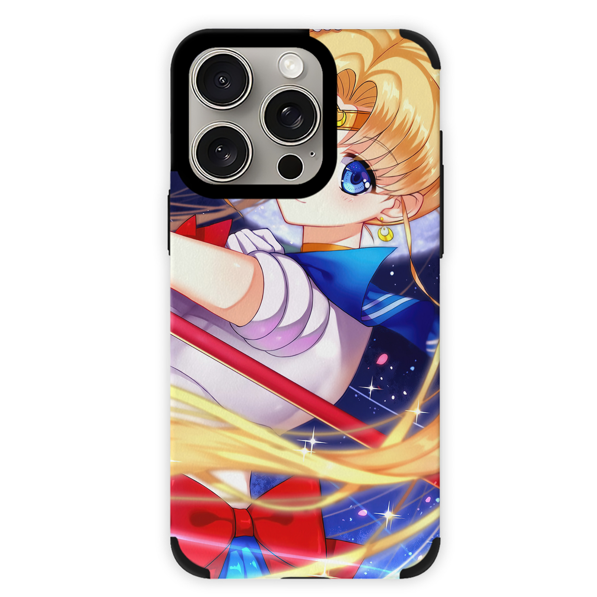 （画像用） 美少女戦士セーラームーン Sailor Moon 【iPhone15ProMax対応】 PUレザー スマホケース 耐衝撃＆黄変防止