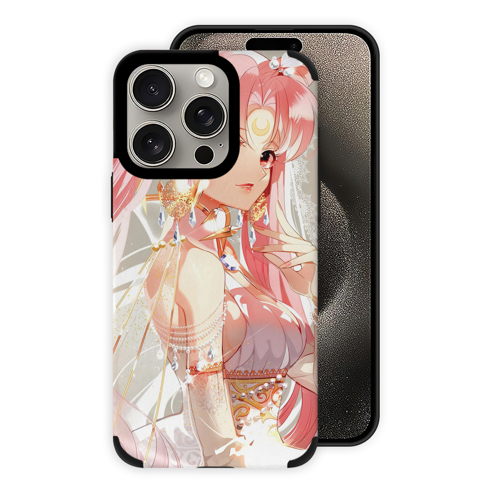 （画像用） 美少女戦士セーラームーン Sailor Moon 【iPhone15ProMax対応】 PUレザー スマホケース 耐衝撃＆黄変防止