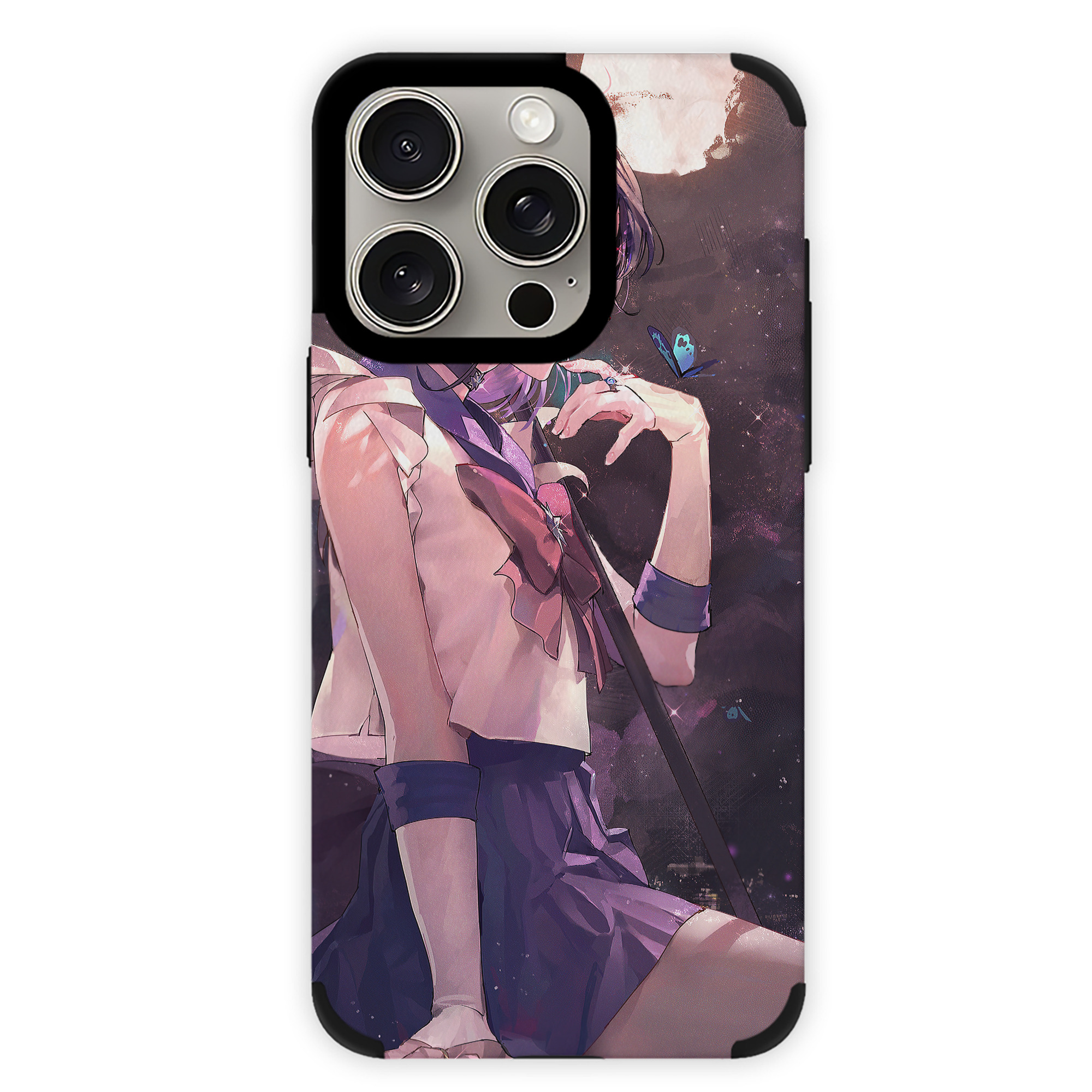 （画像用） 美少女戦士セーラームーン Sailor Moon 【iPhone15ProMax対応】 PUレザー スマホケース 耐衝撃＆黄変防止