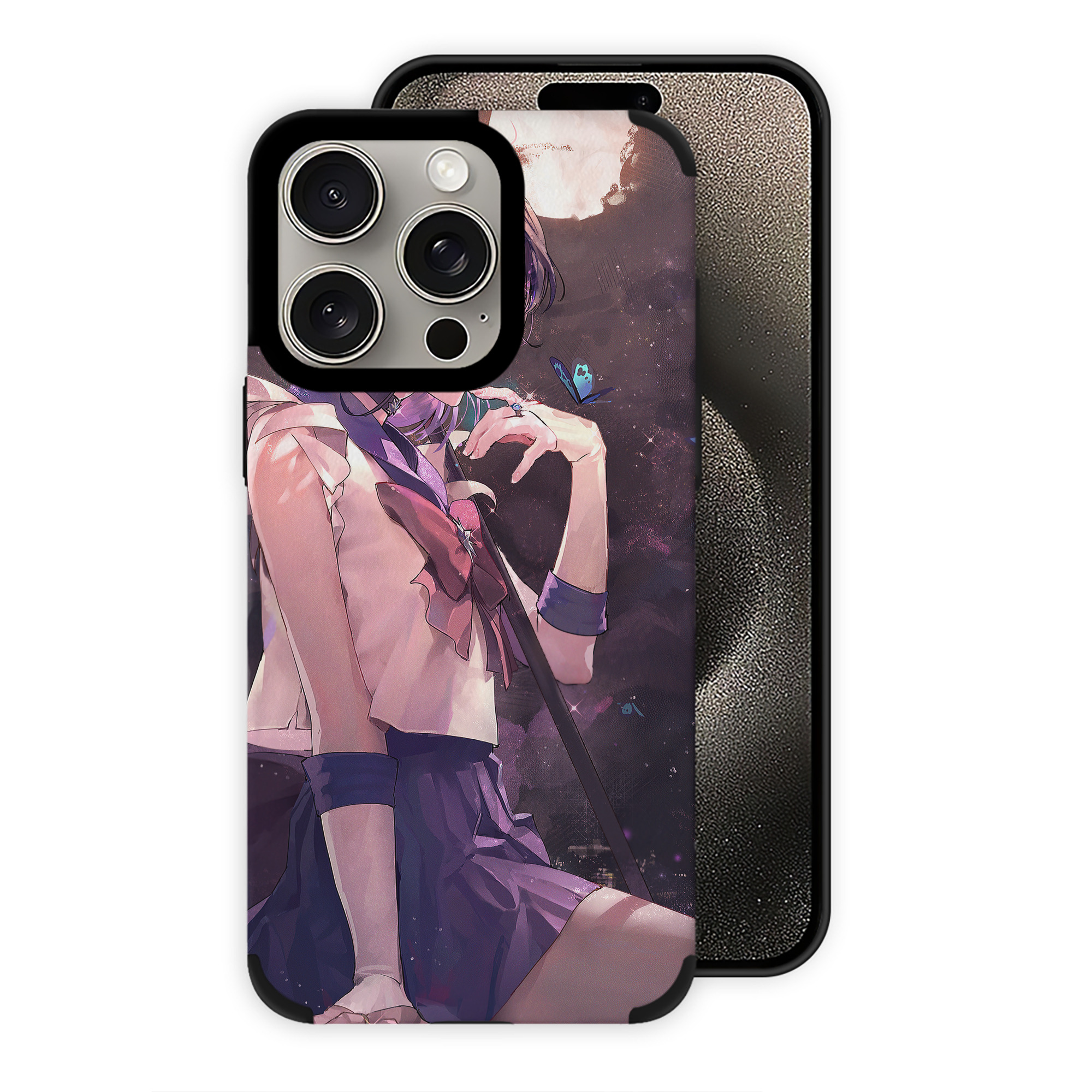 （画像用） 美少女戦士セーラームーン Sailor Moon 【iPhone15ProMax対応】 PUレザー スマホケース 耐衝撃＆黄変防止