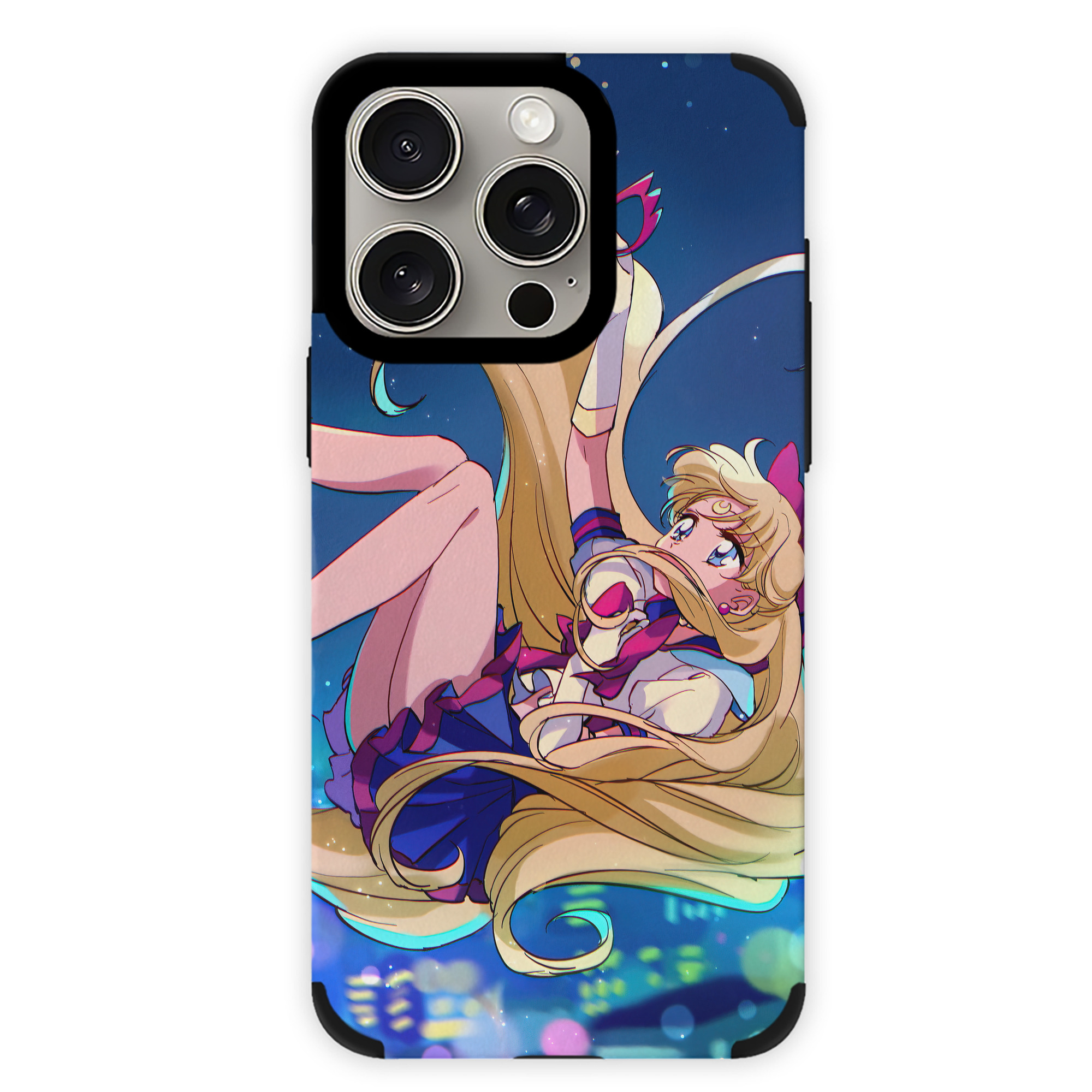 （画像用） 美少女戦士セーラームーン Sailor Moon 【iPhone15ProMax対応】 PUレザー スマホケース 耐衝撃＆黄変防止