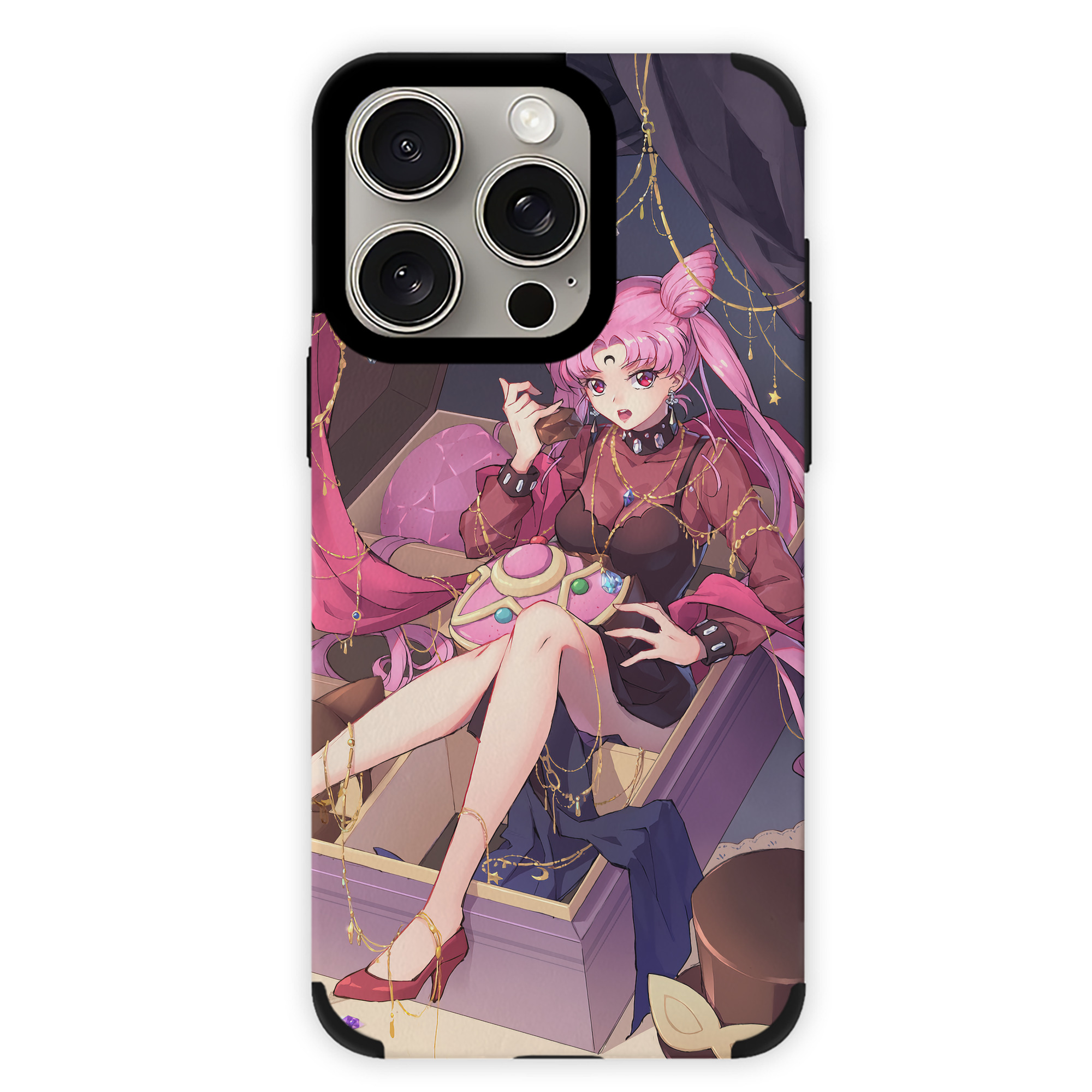 （画像用） 美少女戦士セーラームーン Sailor Moon 【iPhone15ProMax対応】 PUレザー スマホケース 耐衝撃＆黄変防止