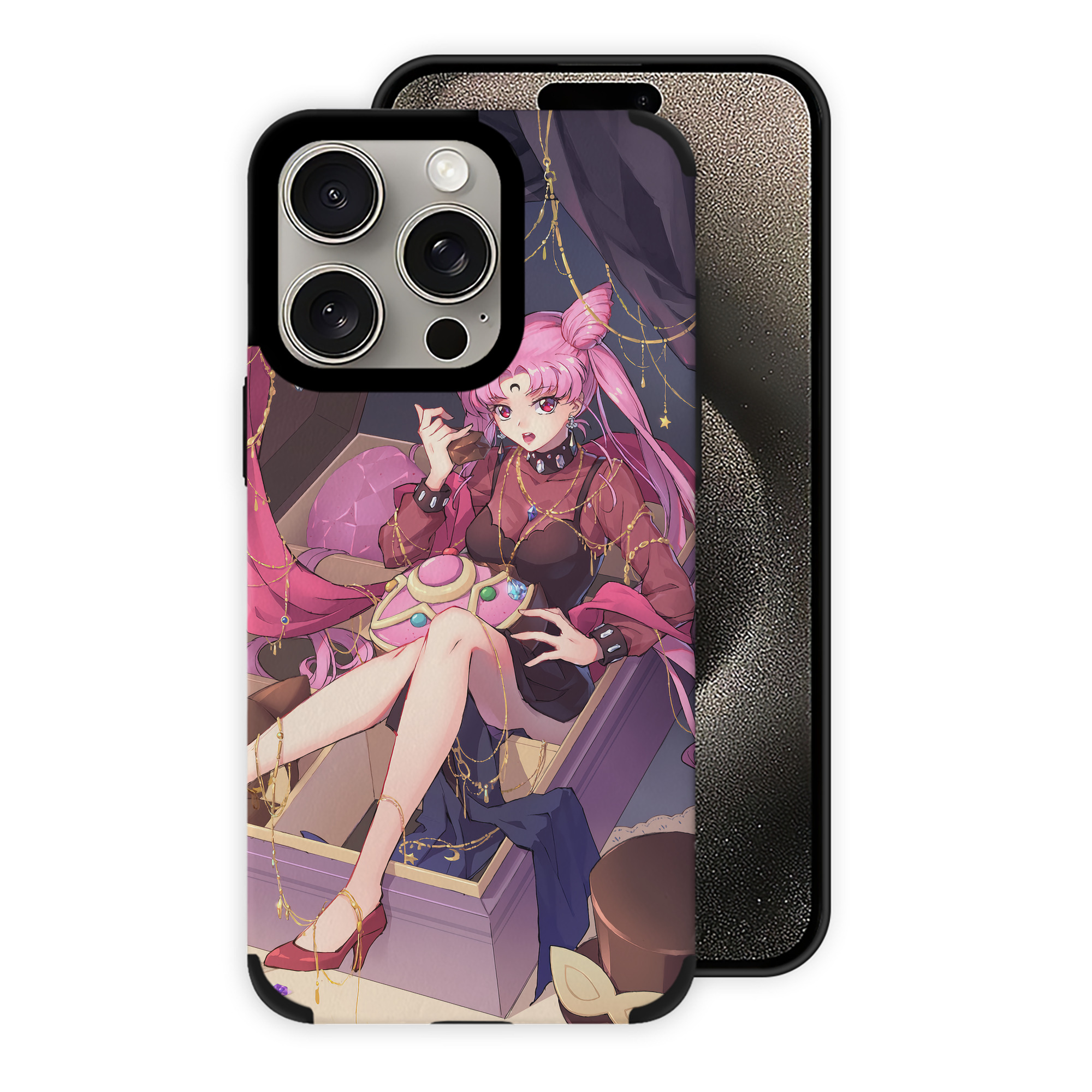 （画像用） 美少女戦士セーラームーン Sailor Moon 【iPhone15ProMax対応】 PUレザー スマホケース 耐衝撃＆黄変防止