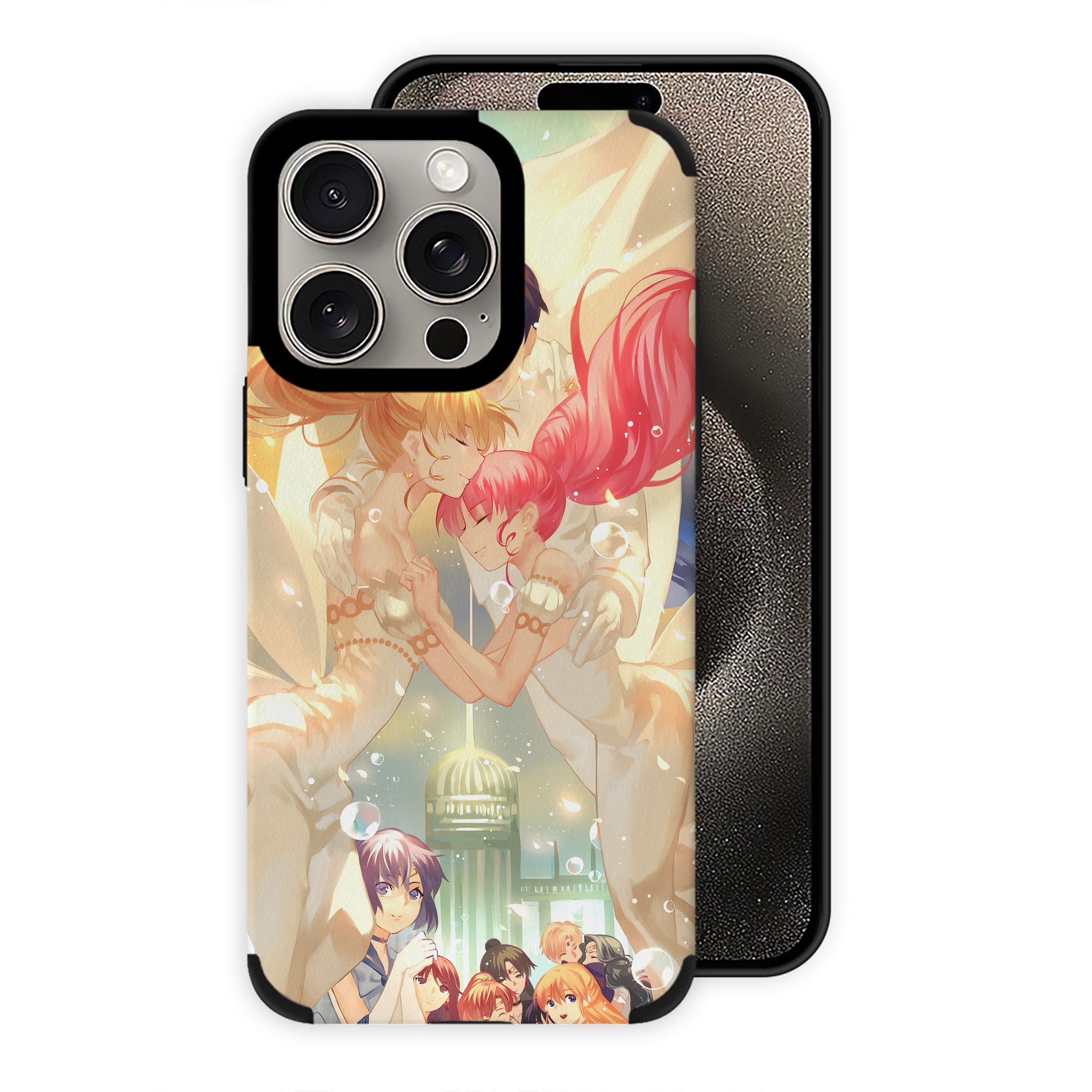 （画像用） 美少女戦士セーラームーン Sailor Moon 【iPhone15ProMax対応】 PUレザー スマホケース 耐衝撃＆黄変防止