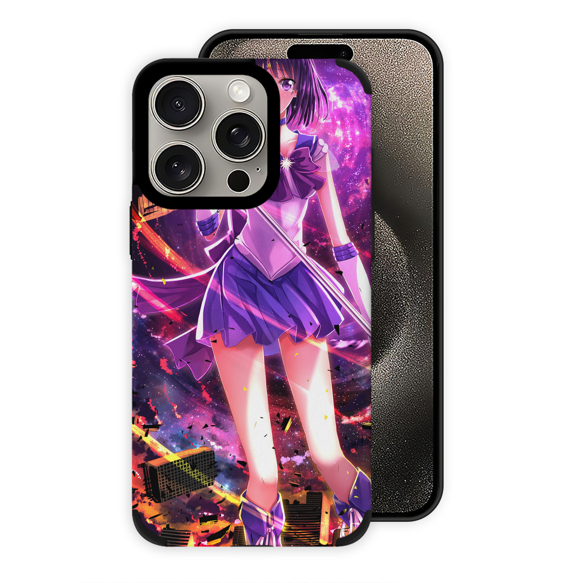 （画像用） 美少女戦士セーラームーン Sailor Moon 【iPhone15ProMax対応】 PUレザー スマホケース 耐衝撃＆黄変防止