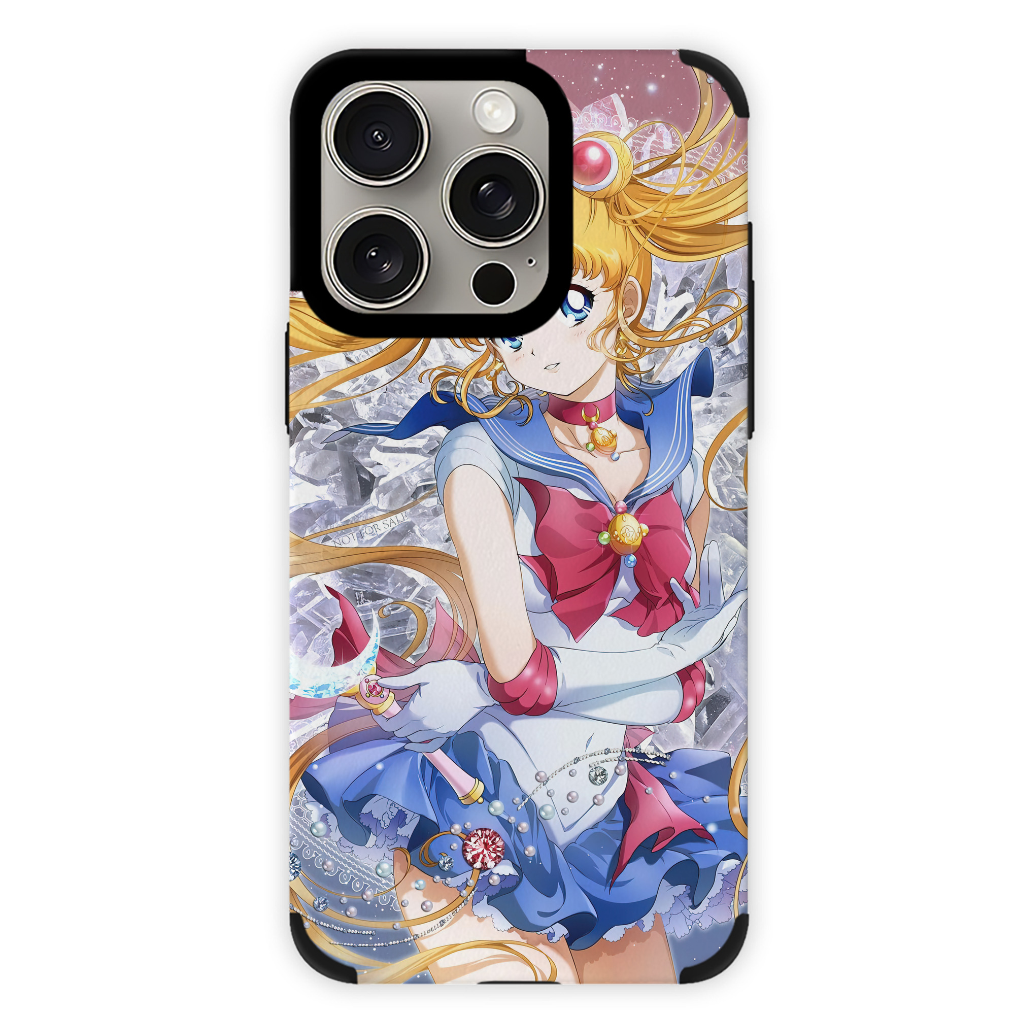 （画像用） 美少女戦士セーラームーン Sailor Moon 【iPhone15ProMax対応】 PUレザー スマホケース 耐衝撃＆黄変防止