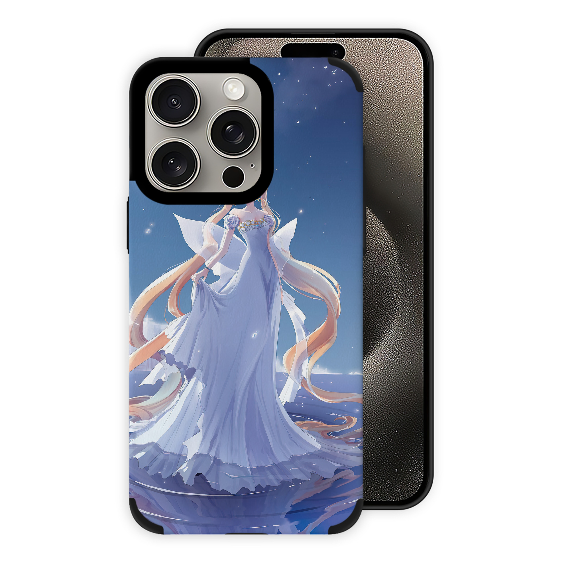 （画像用） 美少女戦士セーラームーン Sailor Moon 【iPhone15ProMax対応】 PUレザー スマホケース 耐衝撃＆黄変防止