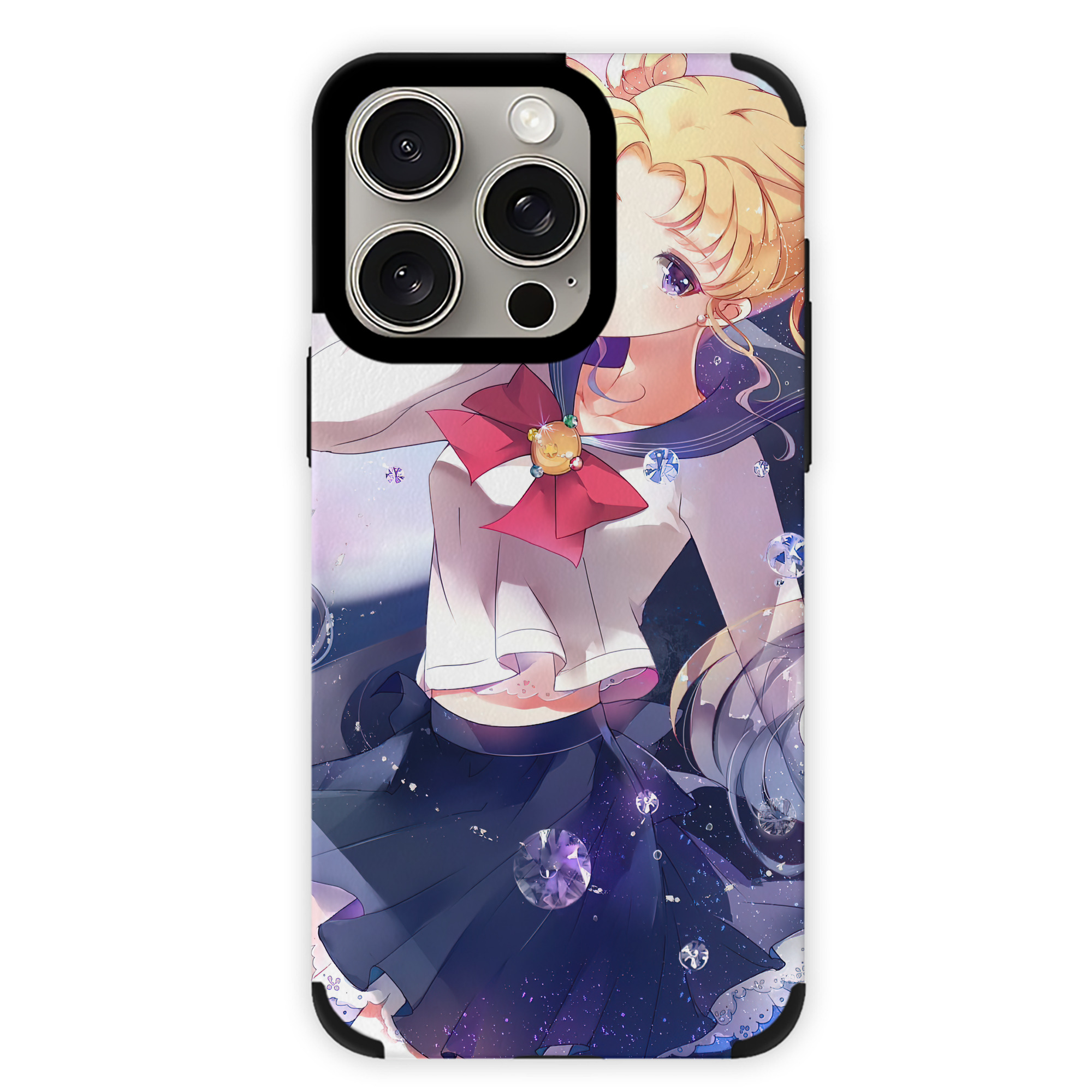 （画像用） 美少女戦士セーラームーン Sailor Moon 【iPhone15ProMax対応】 PUレザー スマホケース 耐衝撃＆黄変防止