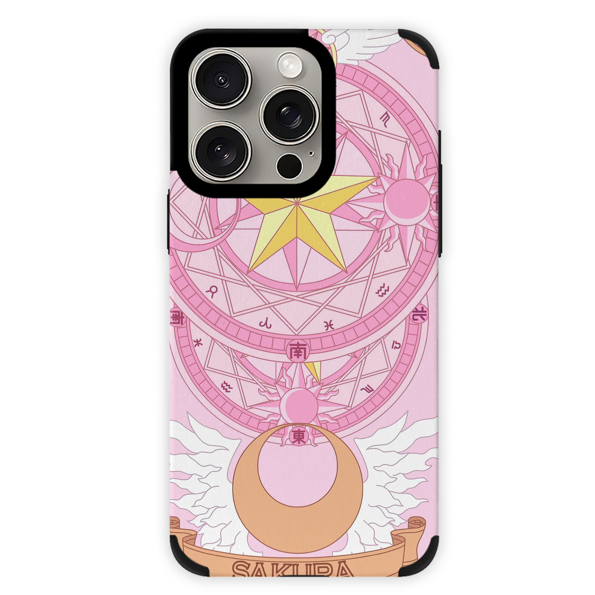 （画像用） 美少女戦士セーラームーン Sailor Moon 【iPhone15ProMax対応】 PUレザー スマホケース 耐衝撃＆黄変防止