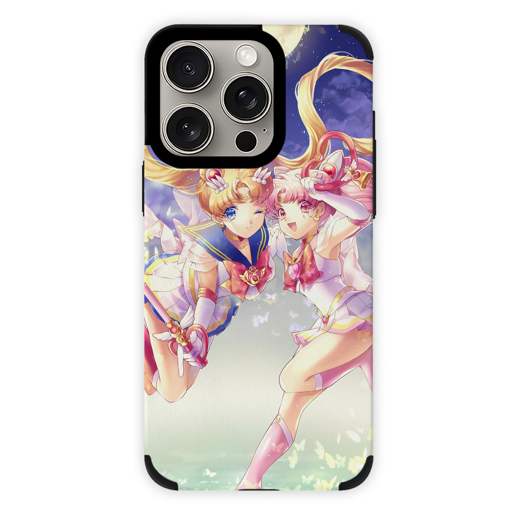 （画像用） 美少女戦士セーラームーン Sailor Moon 【iPhone15ProMax対応】 PUレザー スマホケース 耐衝撃＆黄変防止
